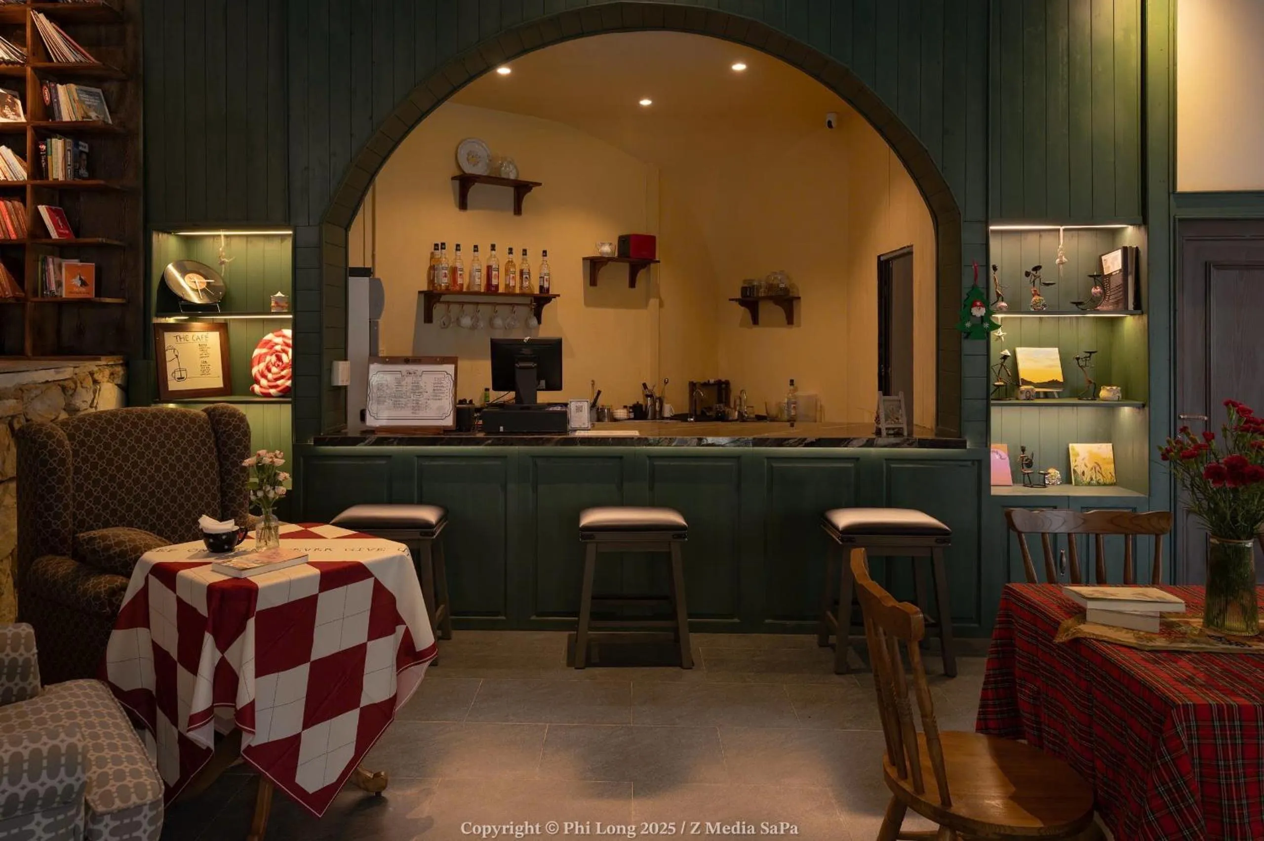 Dining area in Sapa Wings Hotel