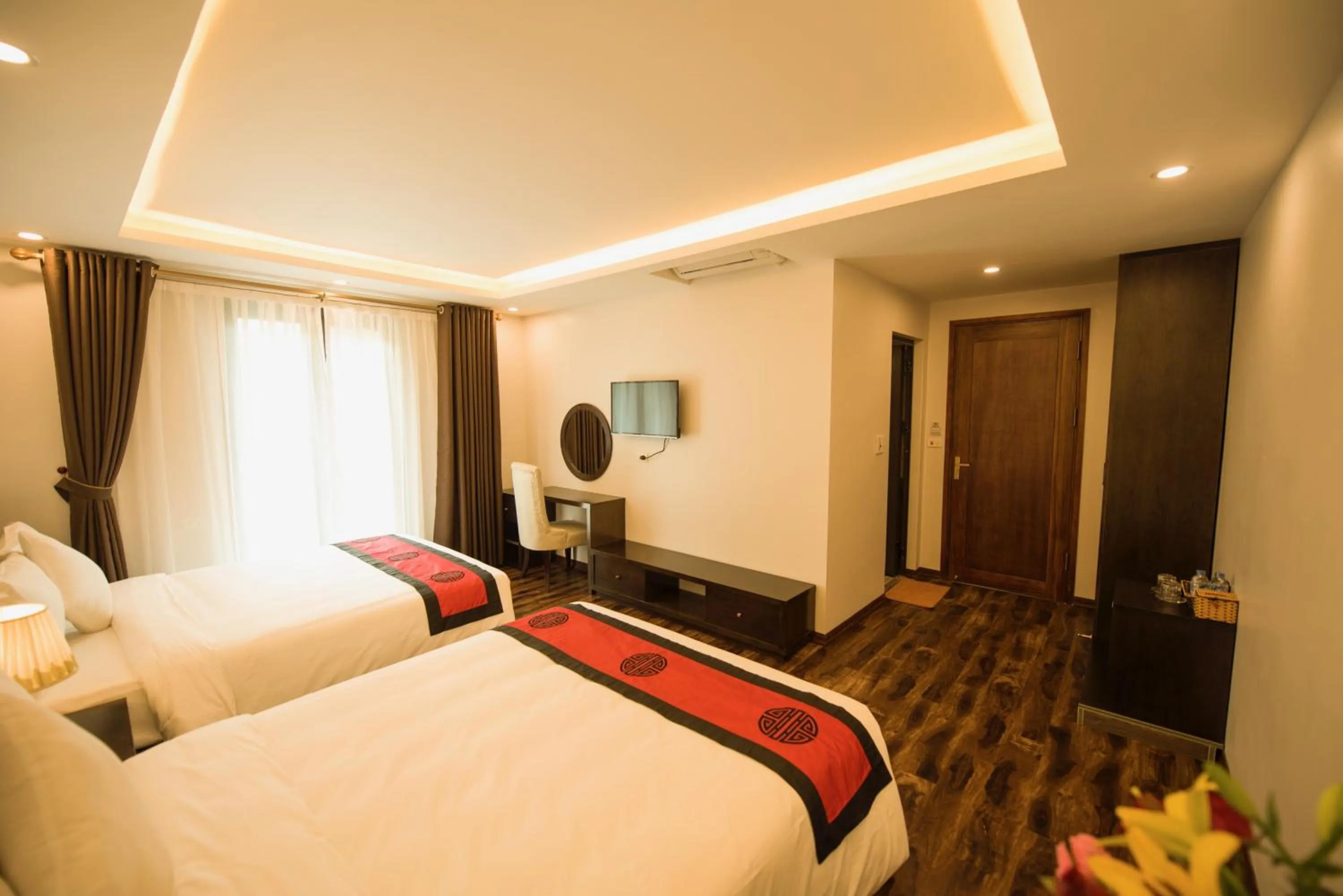 Photo of the whole room, Bed in Sapa Wings Hotel