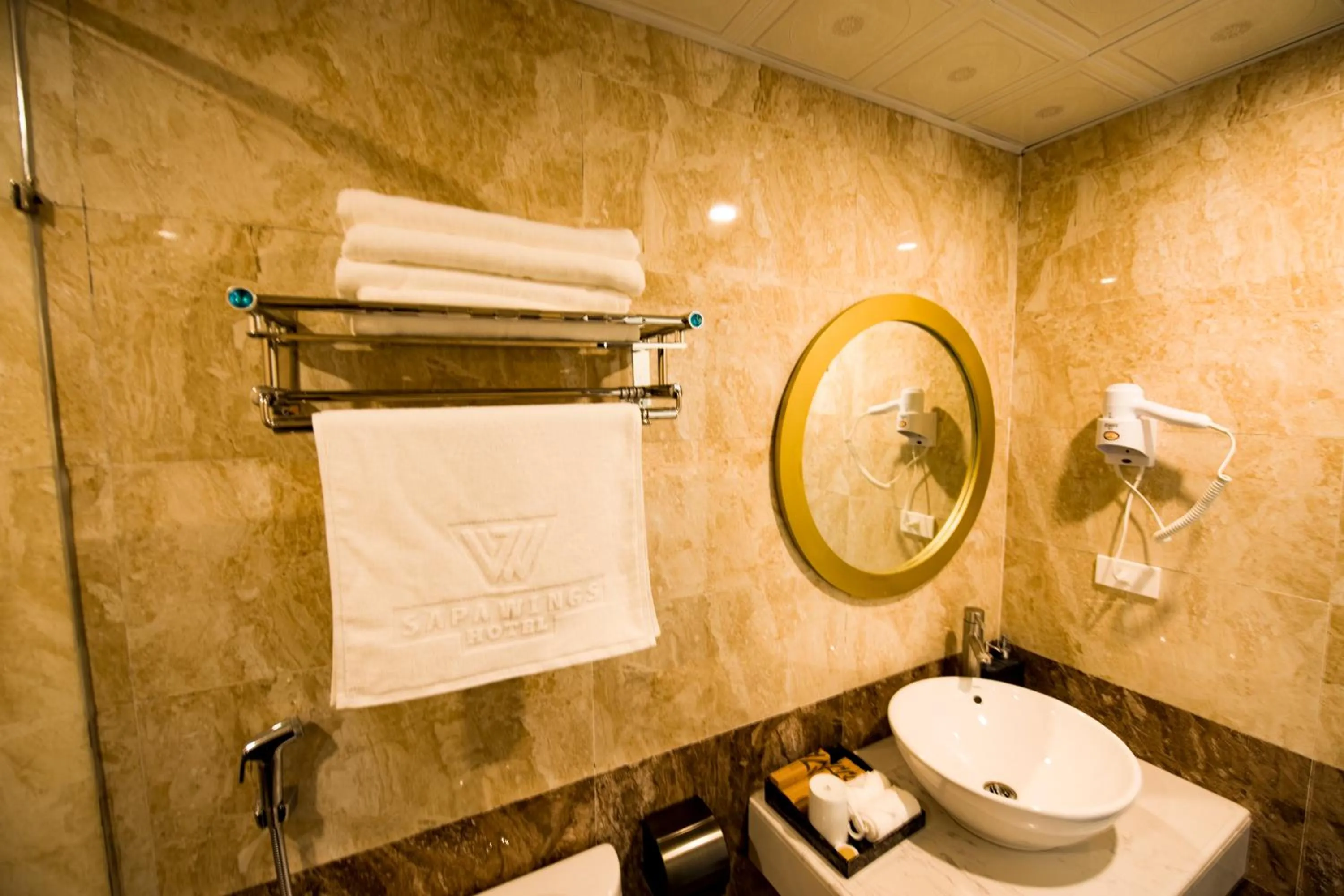 Bathroom in Sapa Wings Hotel