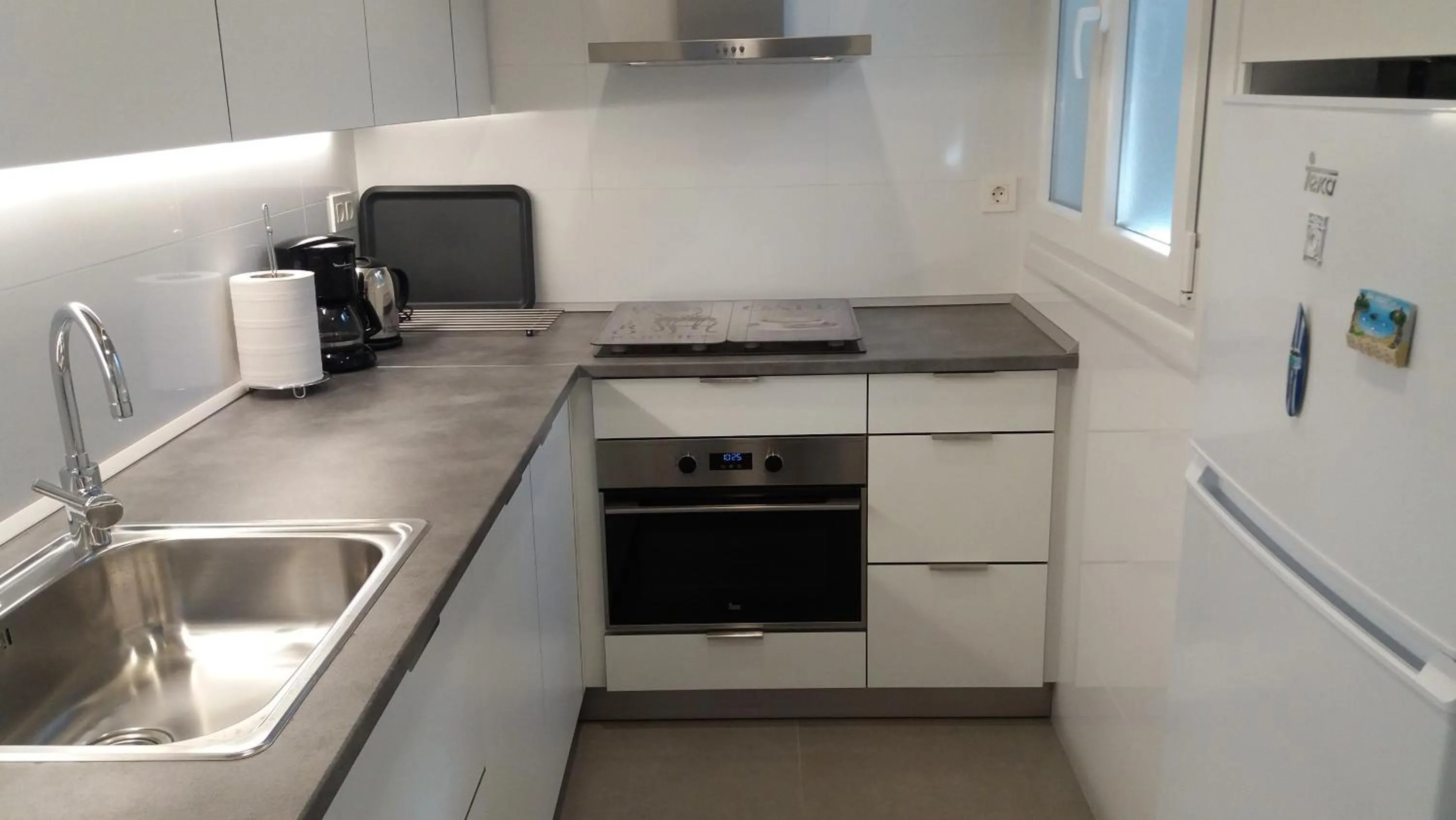 Kitchen or kitchenette in Larramendi Terrace Apartment