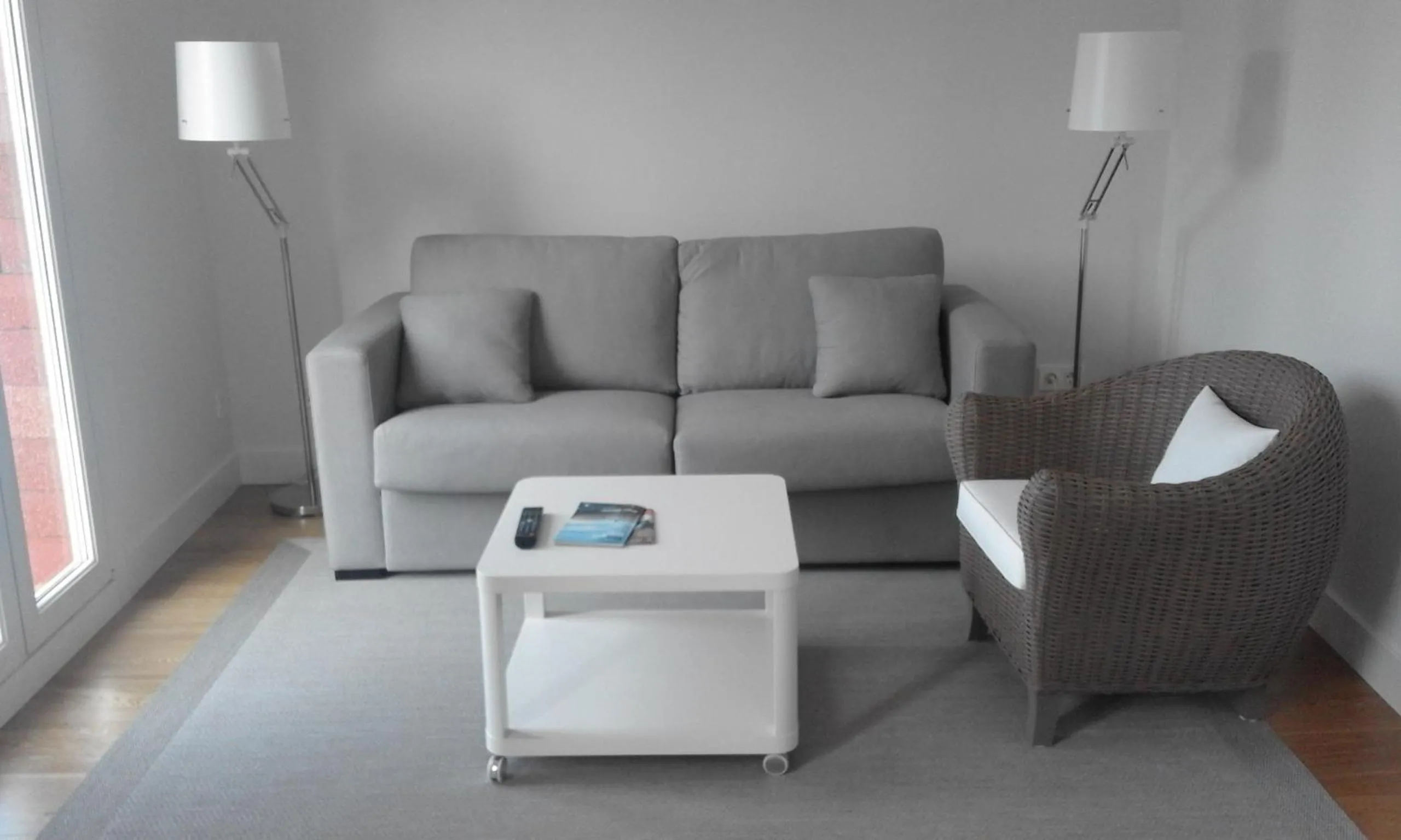 Living room in Larramendi Terrace Apartment
