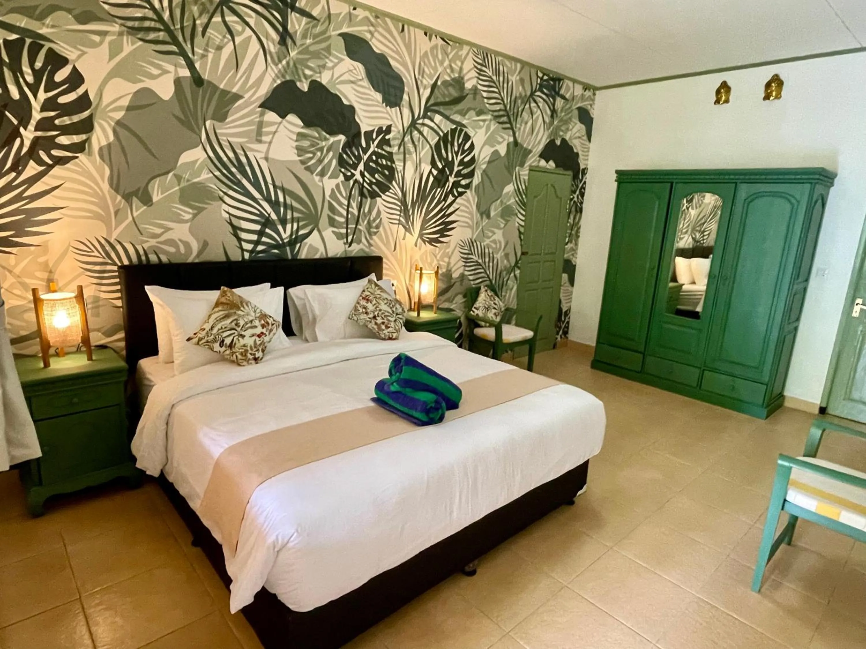 Bed in Dasa Wana - DW Jungle Resort - Candidasa