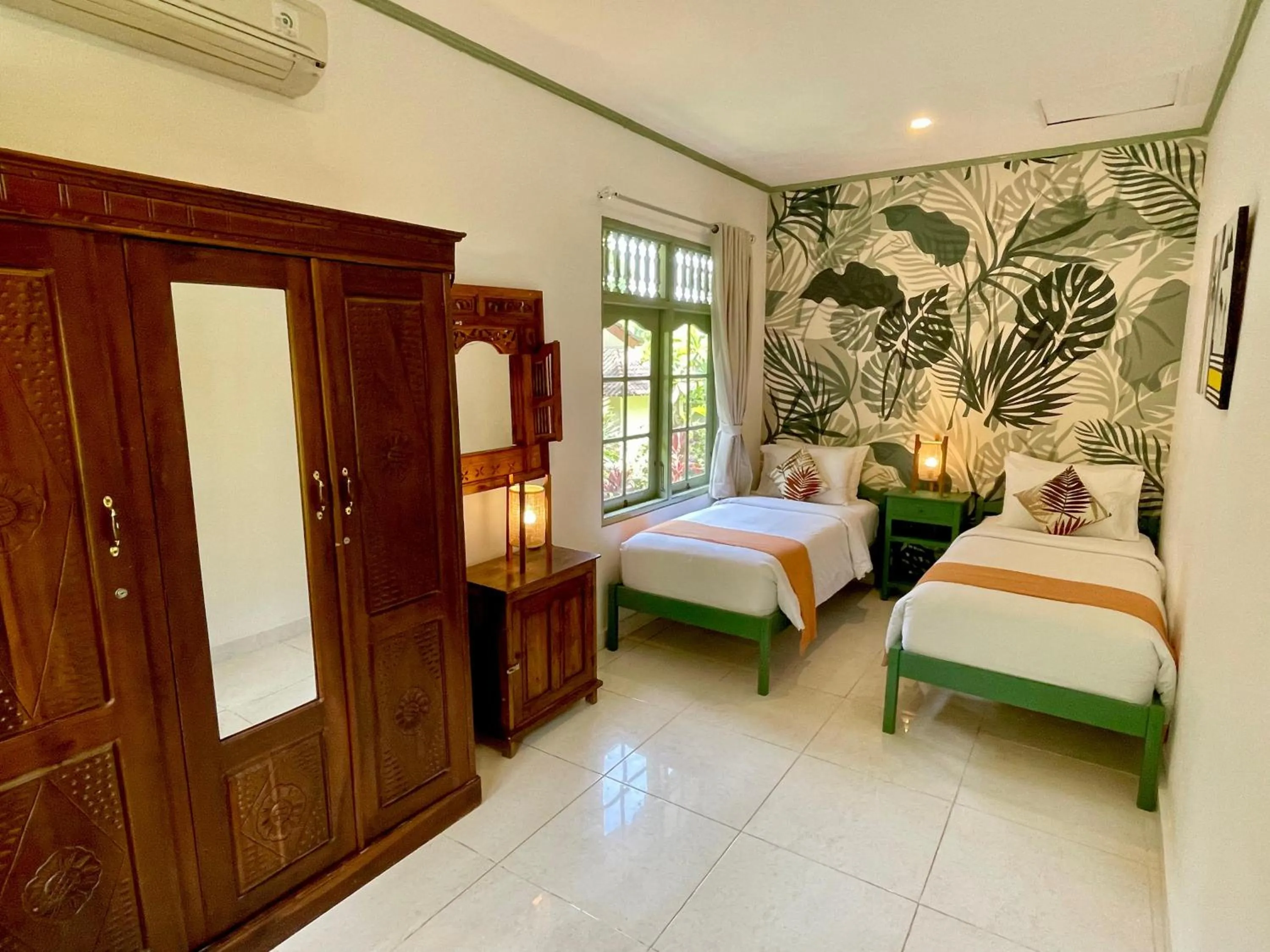 Bedroom, Bed in Dasa Wana - DW Jungle Resort - Candidasa