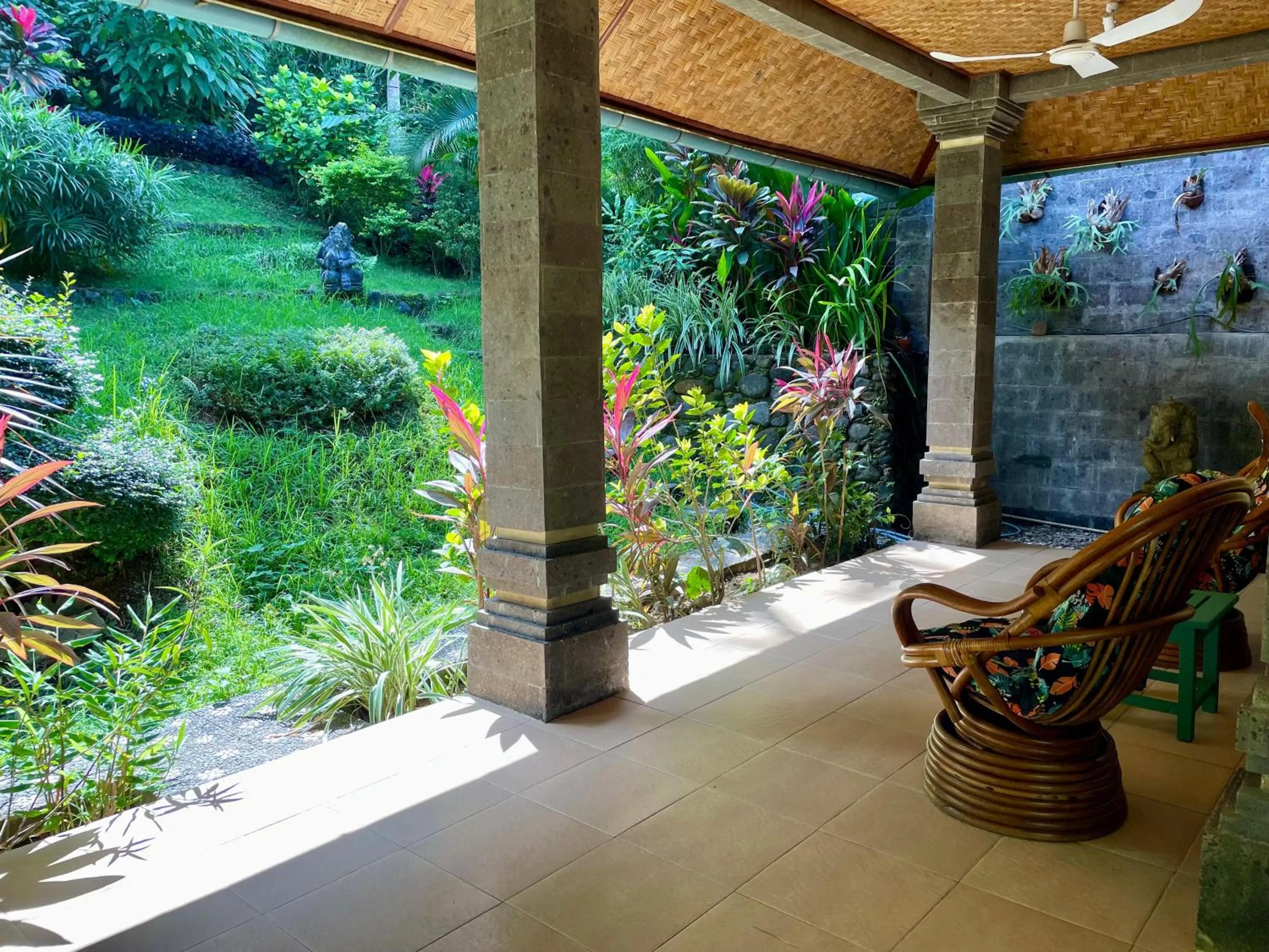 Balcony/Terrace in Dasa Wana - DW Jungle Resort - Candidasa