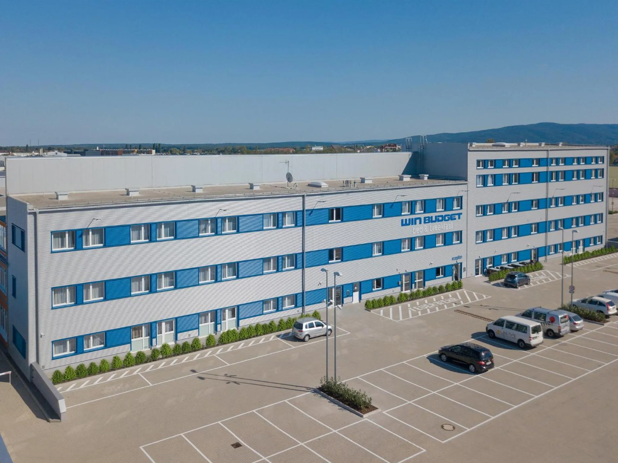 Bird's eye view in WinBudget "bed&breakfast"