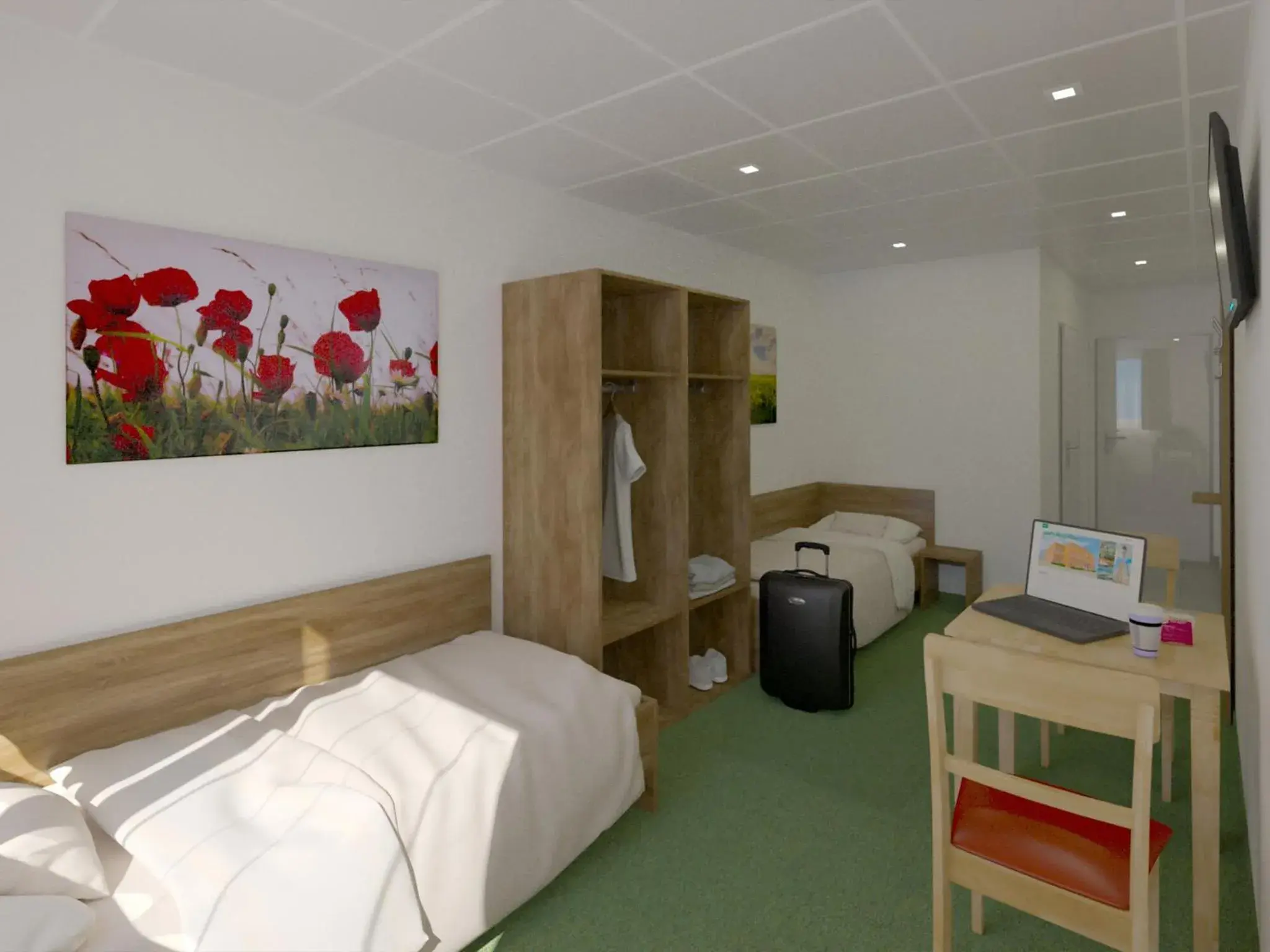 Single Room with Shower - single occupancy in WinBudget "bed&breakfast" Single Room with Shower - single occupancy in WinBudget "bed&breakfast"