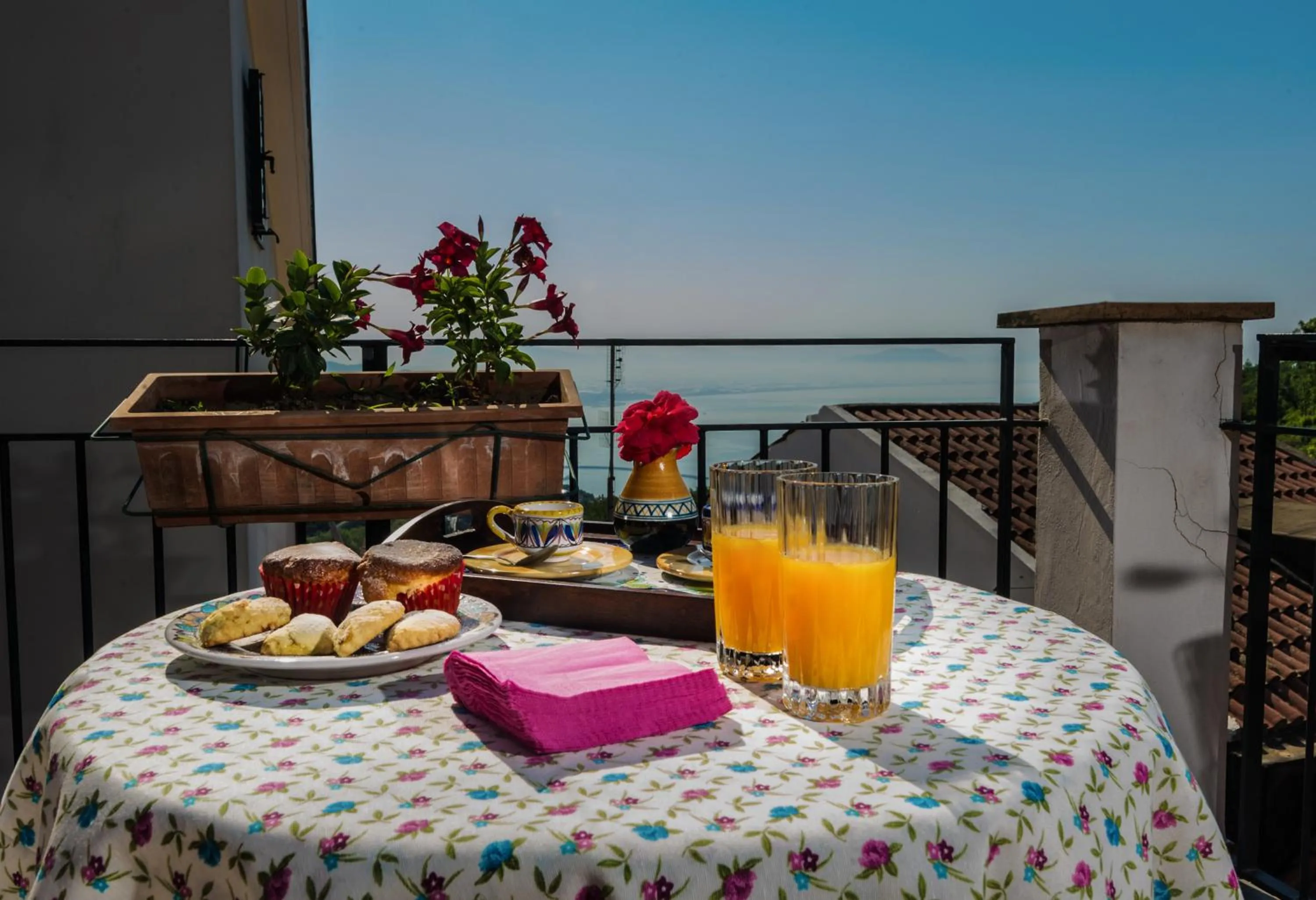 Balcony/Terrace in B&b Rosaria Amalfi Coast