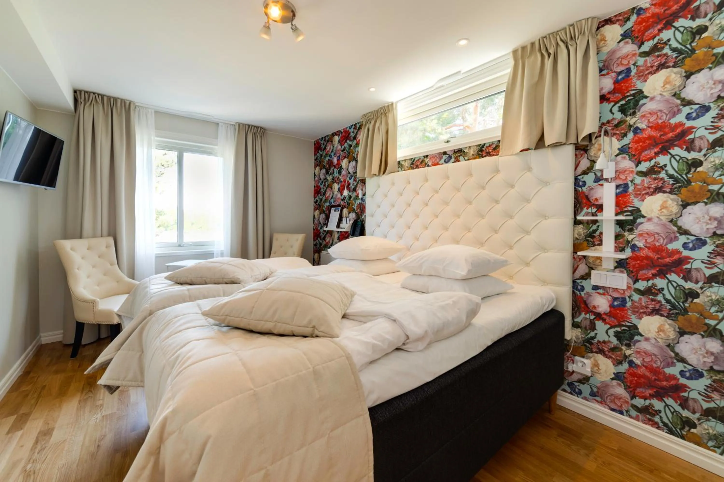 Bed in Sundbyholms Slott