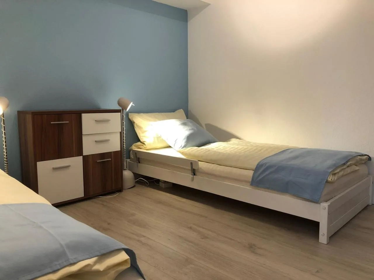 Bed in Apartment Blickfang Winterberg