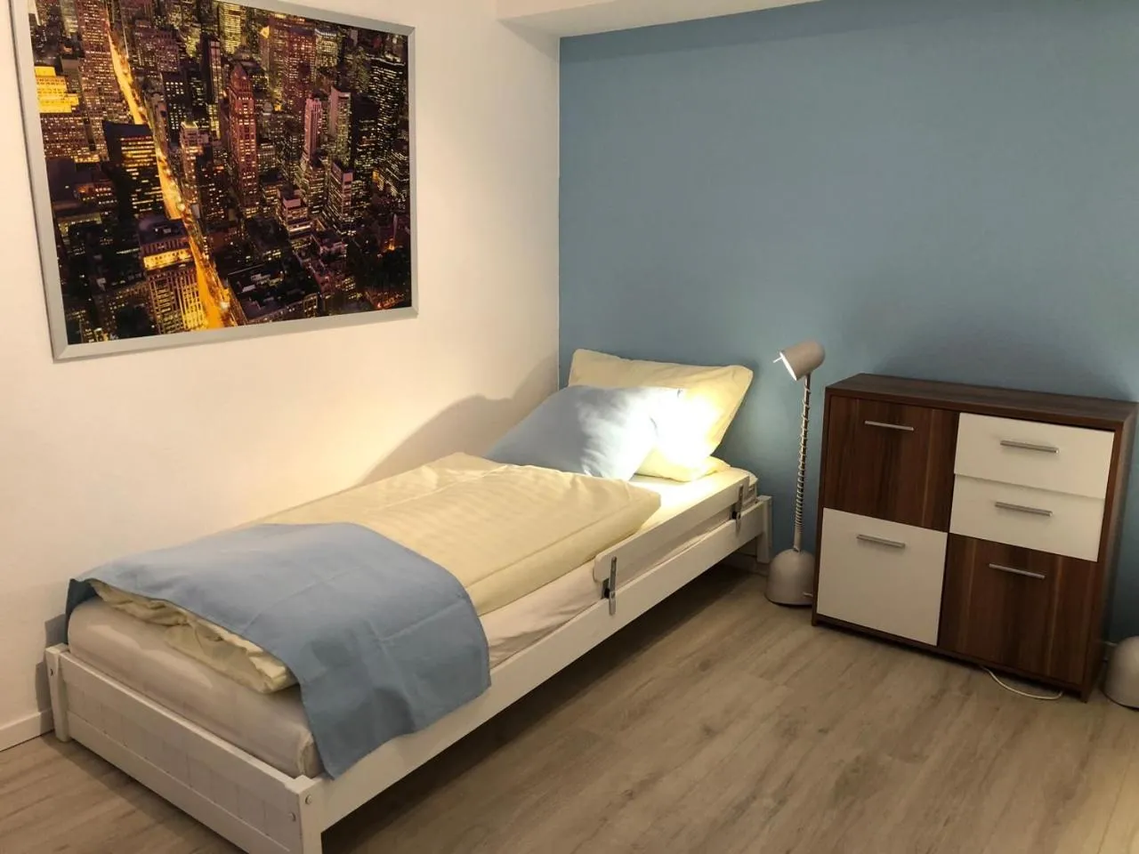 Bed in Apartment Blickfang Winterberg