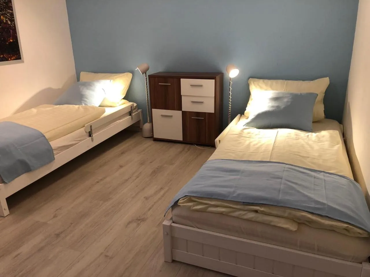 Bed in Apartment Blickfang Winterberg