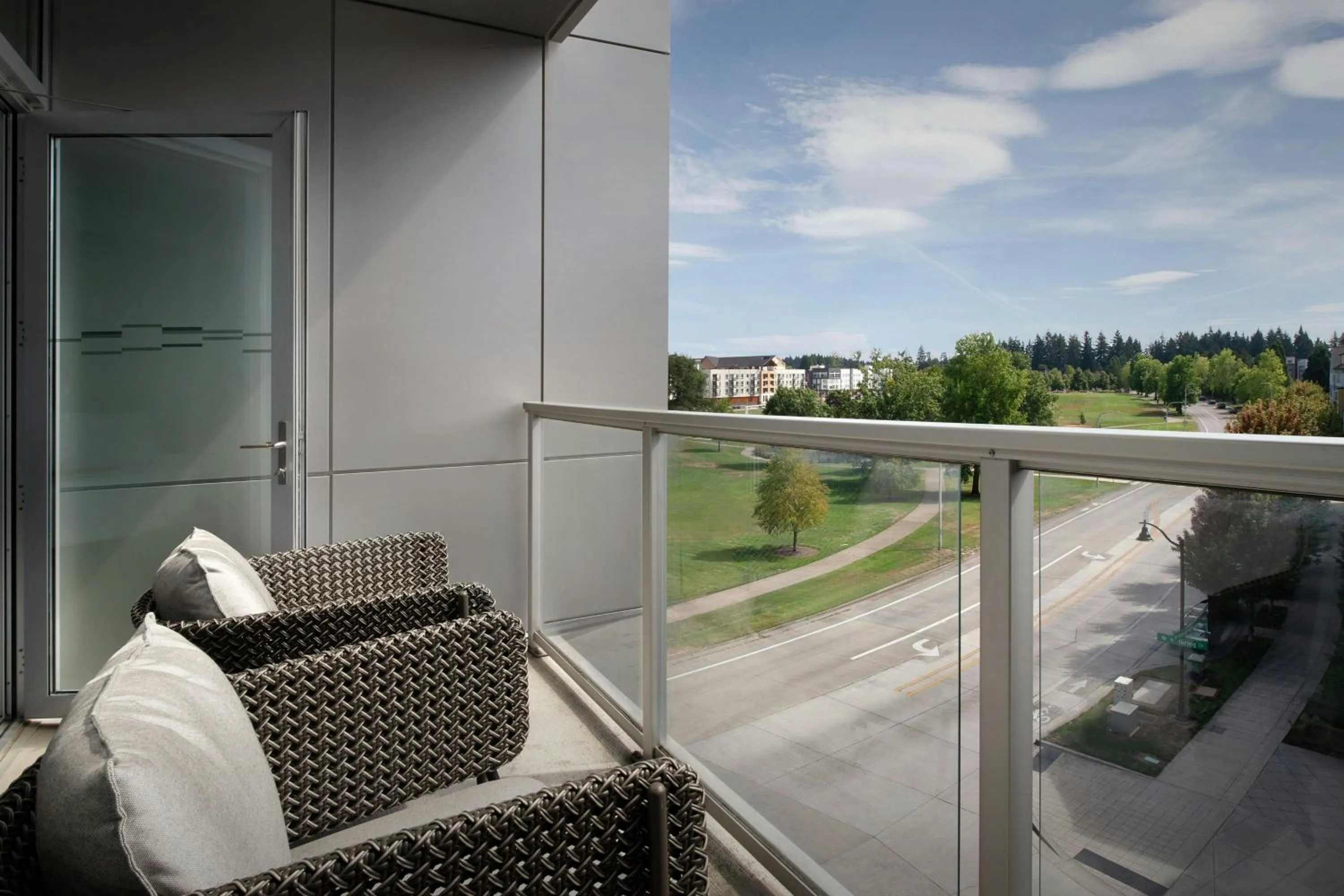 Bedroom in Aloft Hillsboro-Beaverton