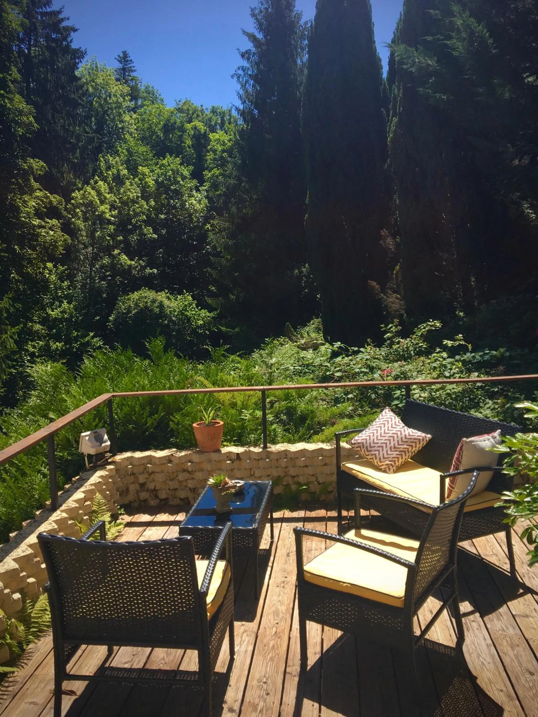 Patio in Domaine Du Moulin Vallée Heureuse