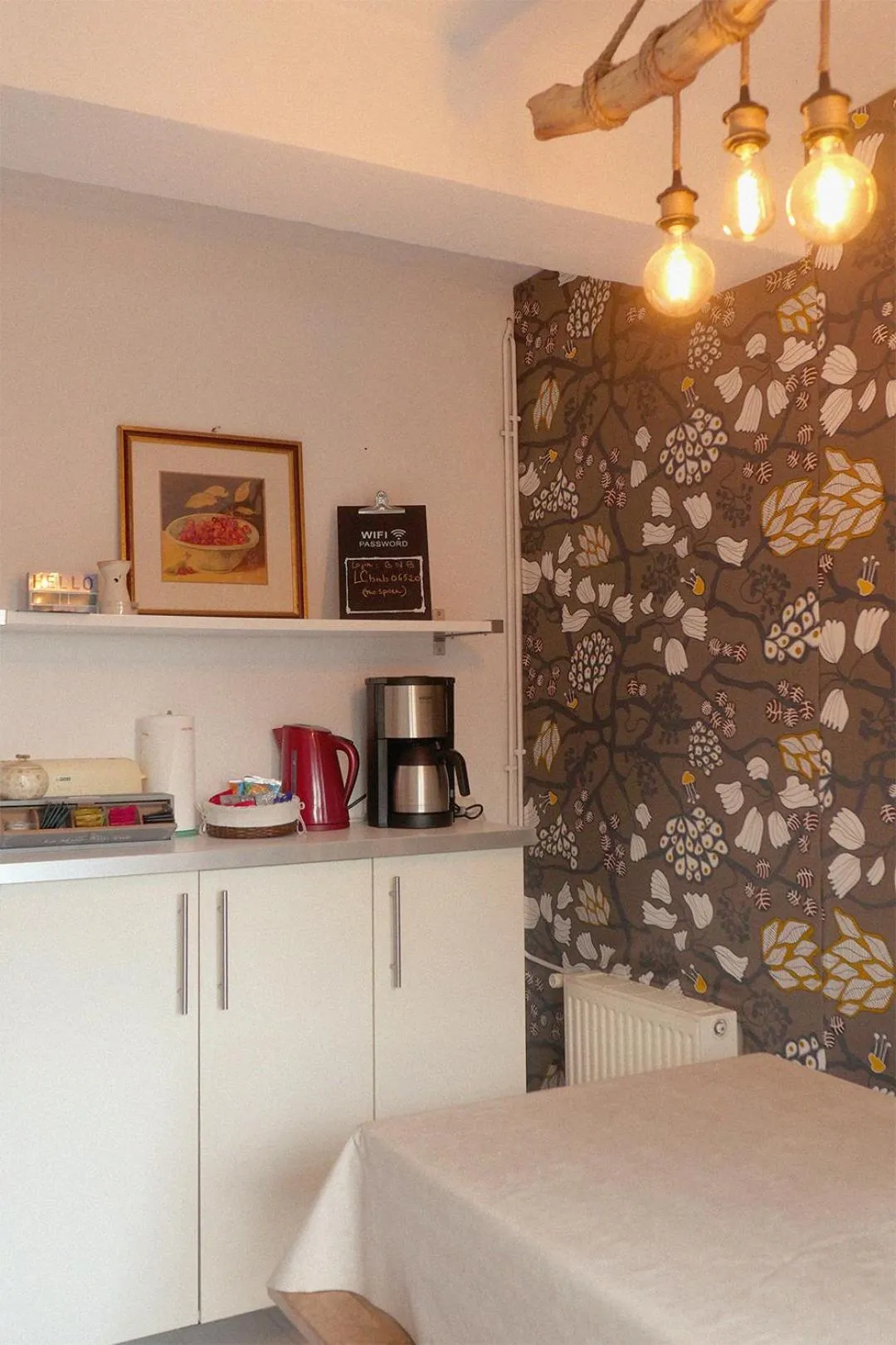 Communal kitchen in Lou Candelou