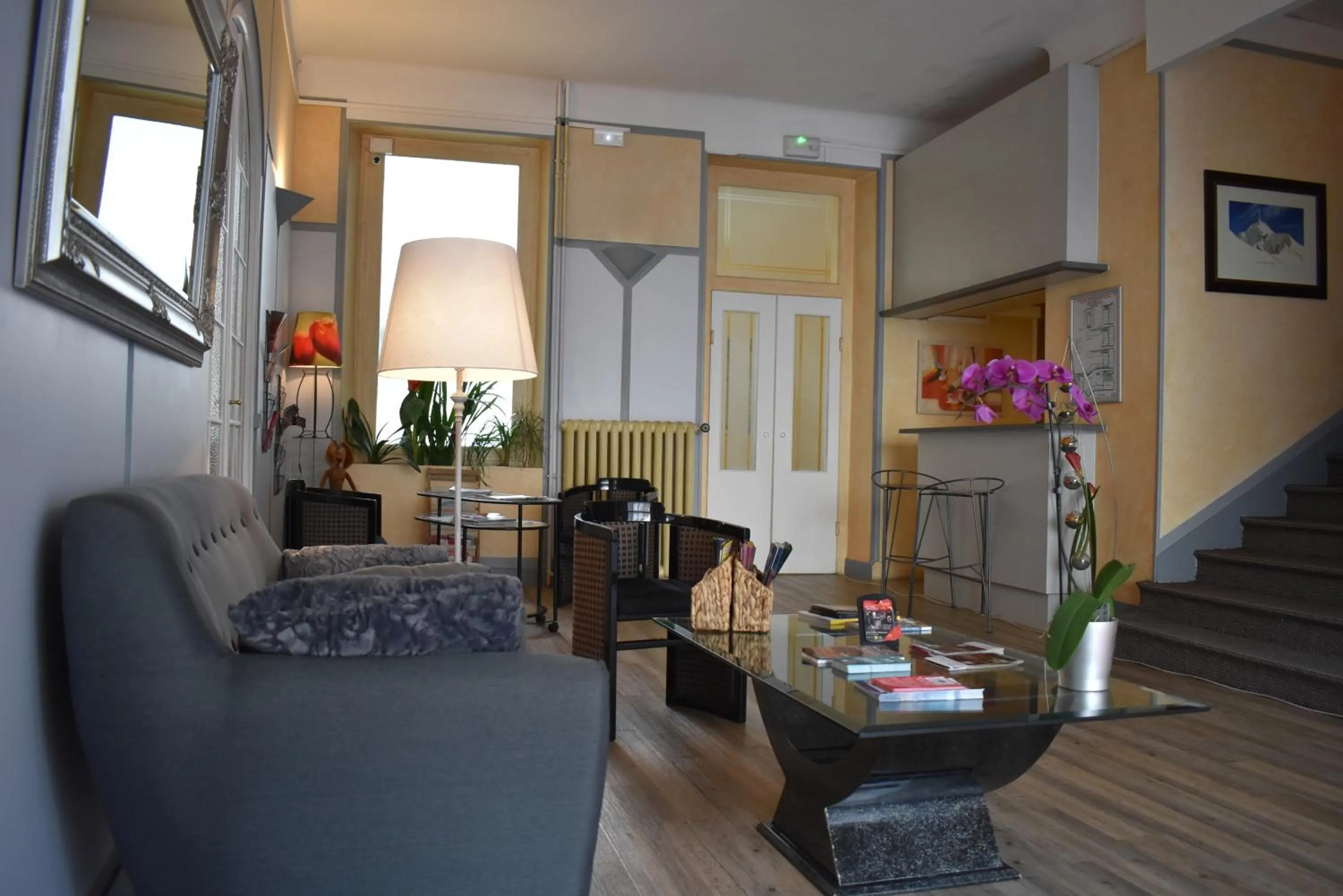 Lobby or reception in Hôtel Henri IV