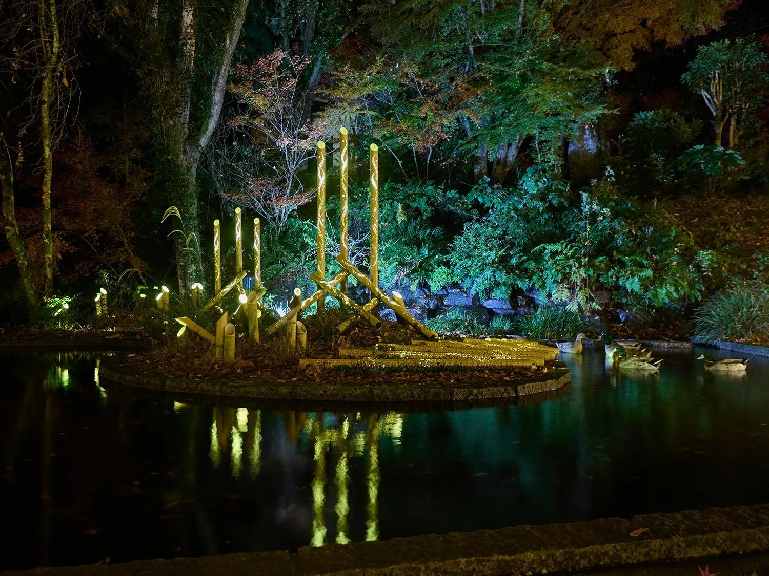 Area and facilities in Chikurakutei