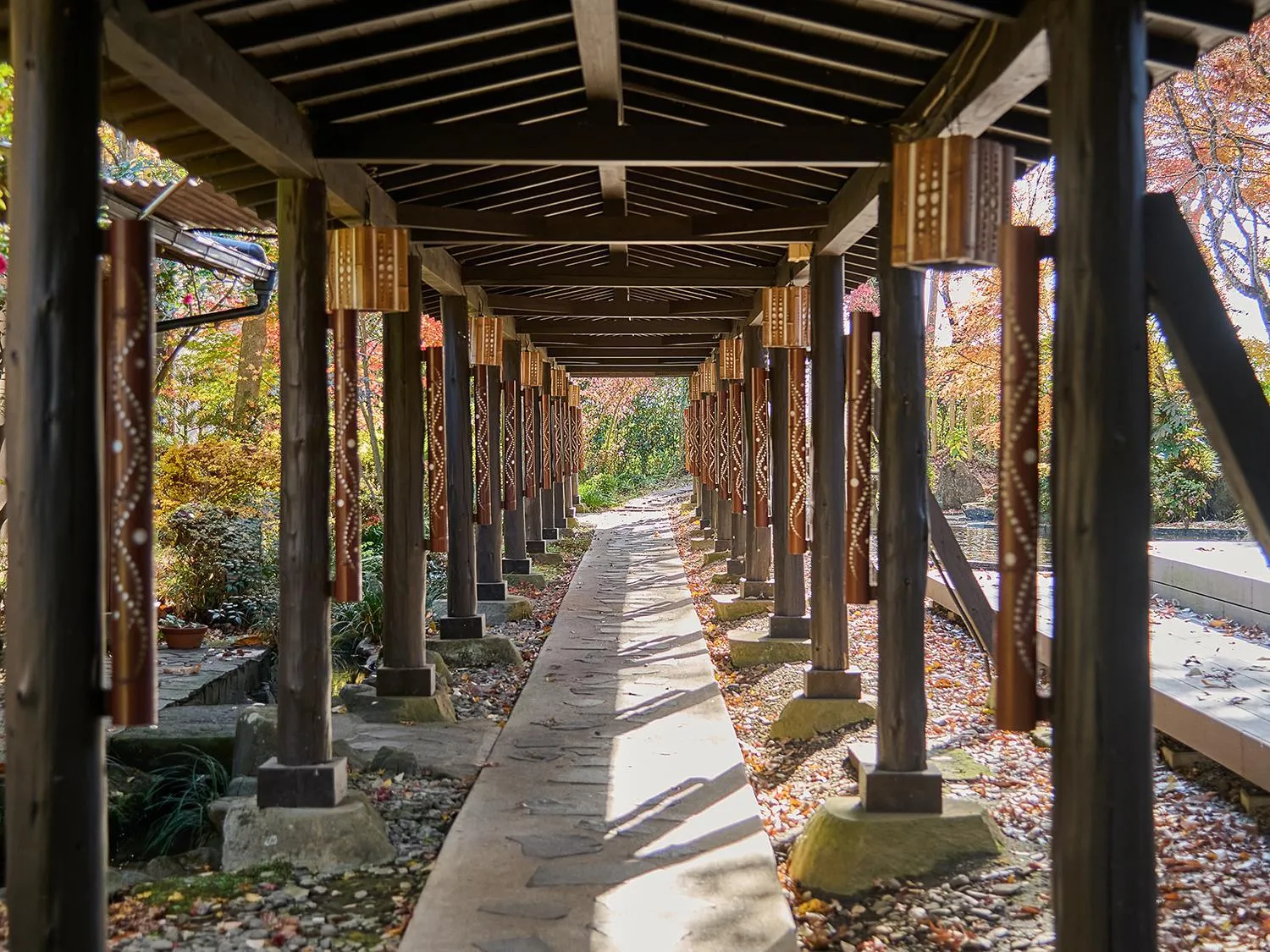 Area and facilities in Chikurakutei