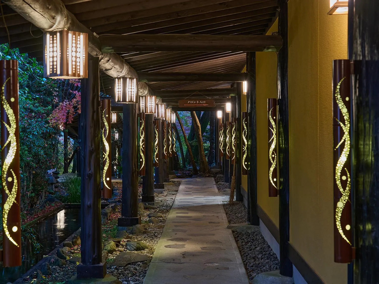 Area and facilities in Chikurakutei