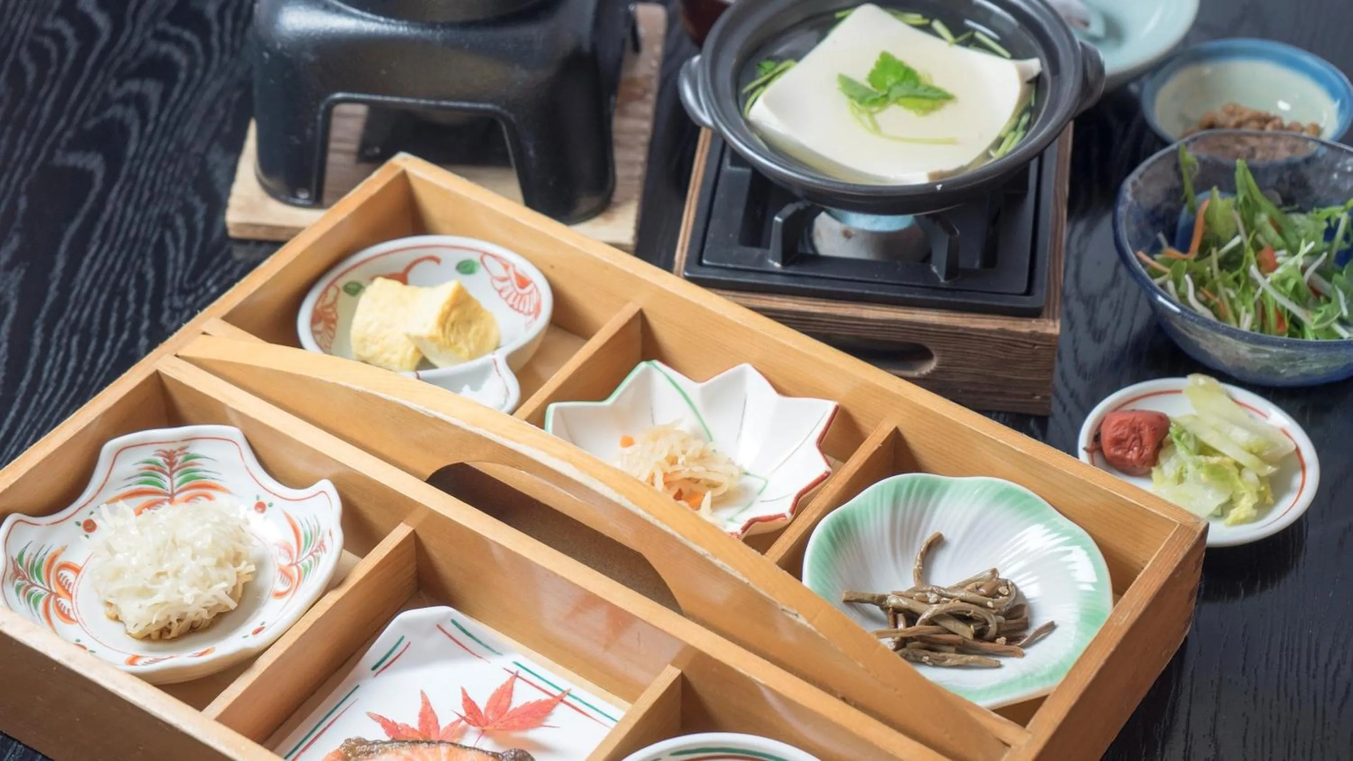 Breakfast in Chikurakutei