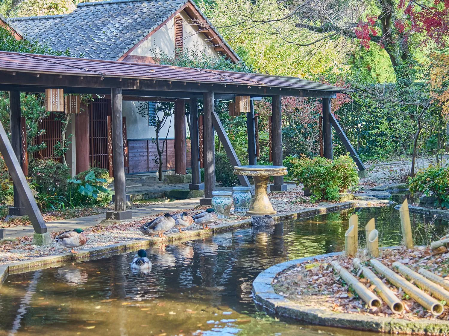 Area and facilities in Chikurakutei