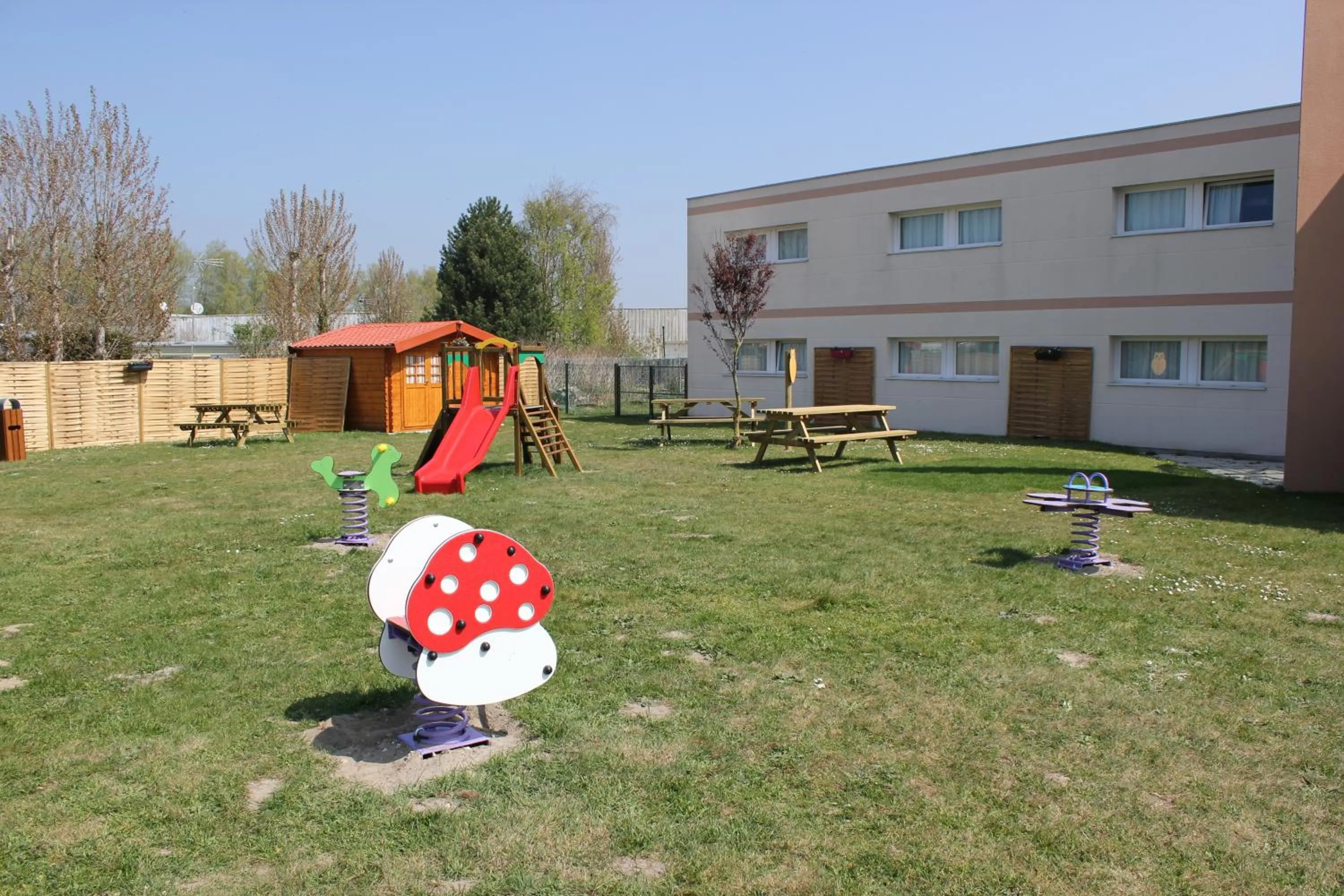 Children play ground in B&B HOTEL Berck-sur-Mer Rang-du-Fliers