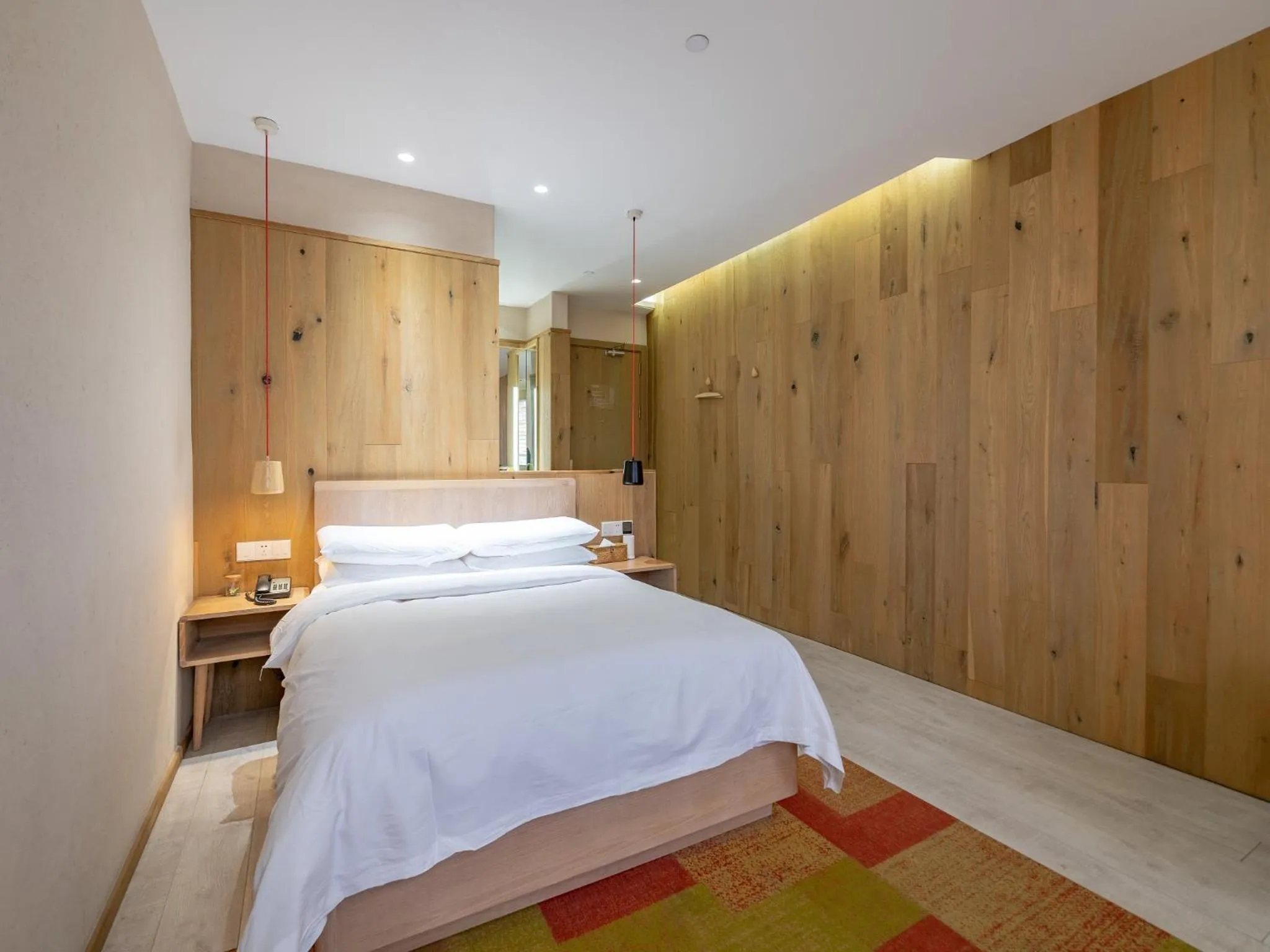 Photo of the whole room, Bed in EBO Hotel Zijin gang Asian Games Park Store Zhejiang university