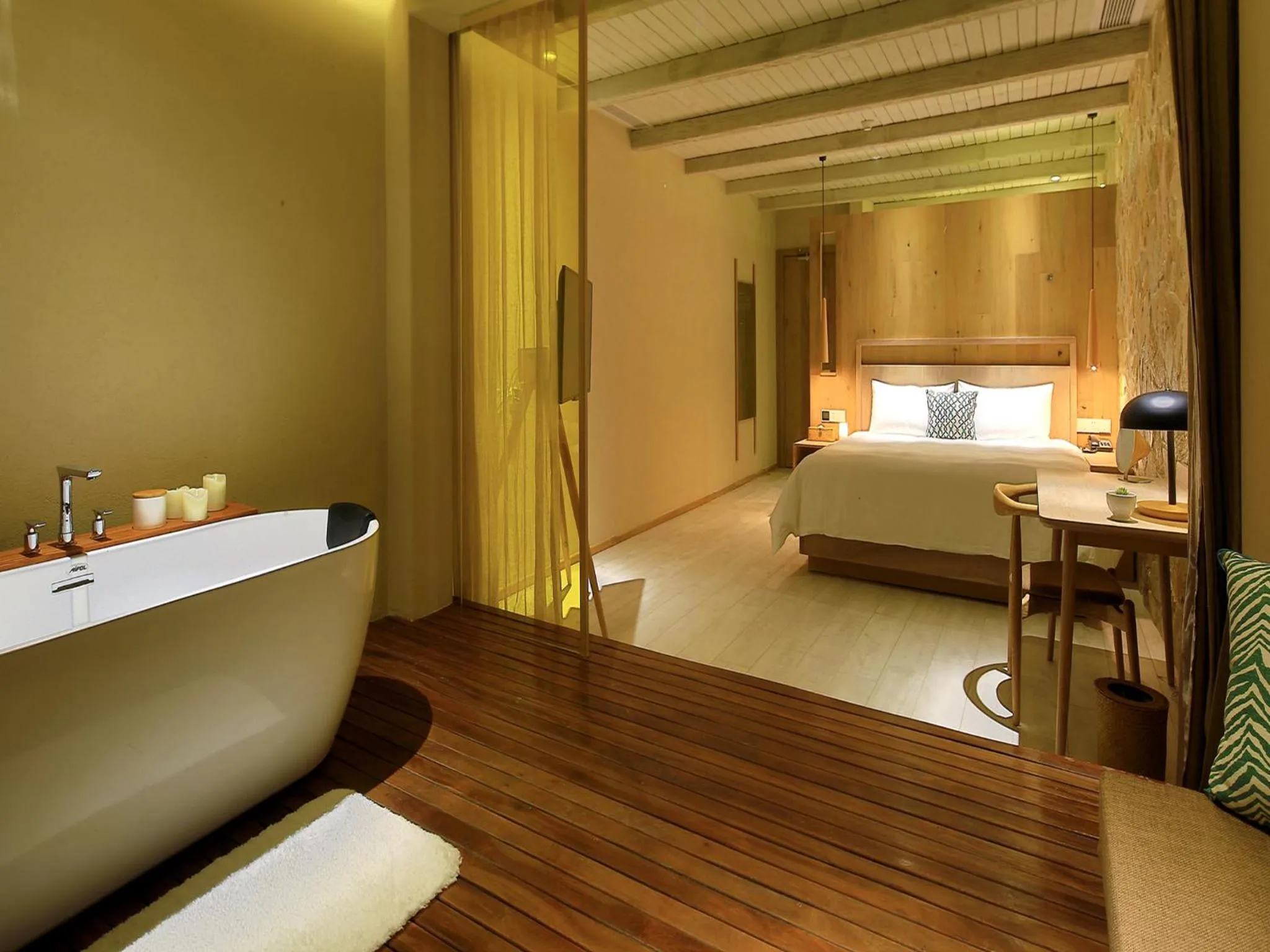 Photo of the whole room, Bed in EBO Hotel Zijin gang Asian Games Park Store Zhejiang university