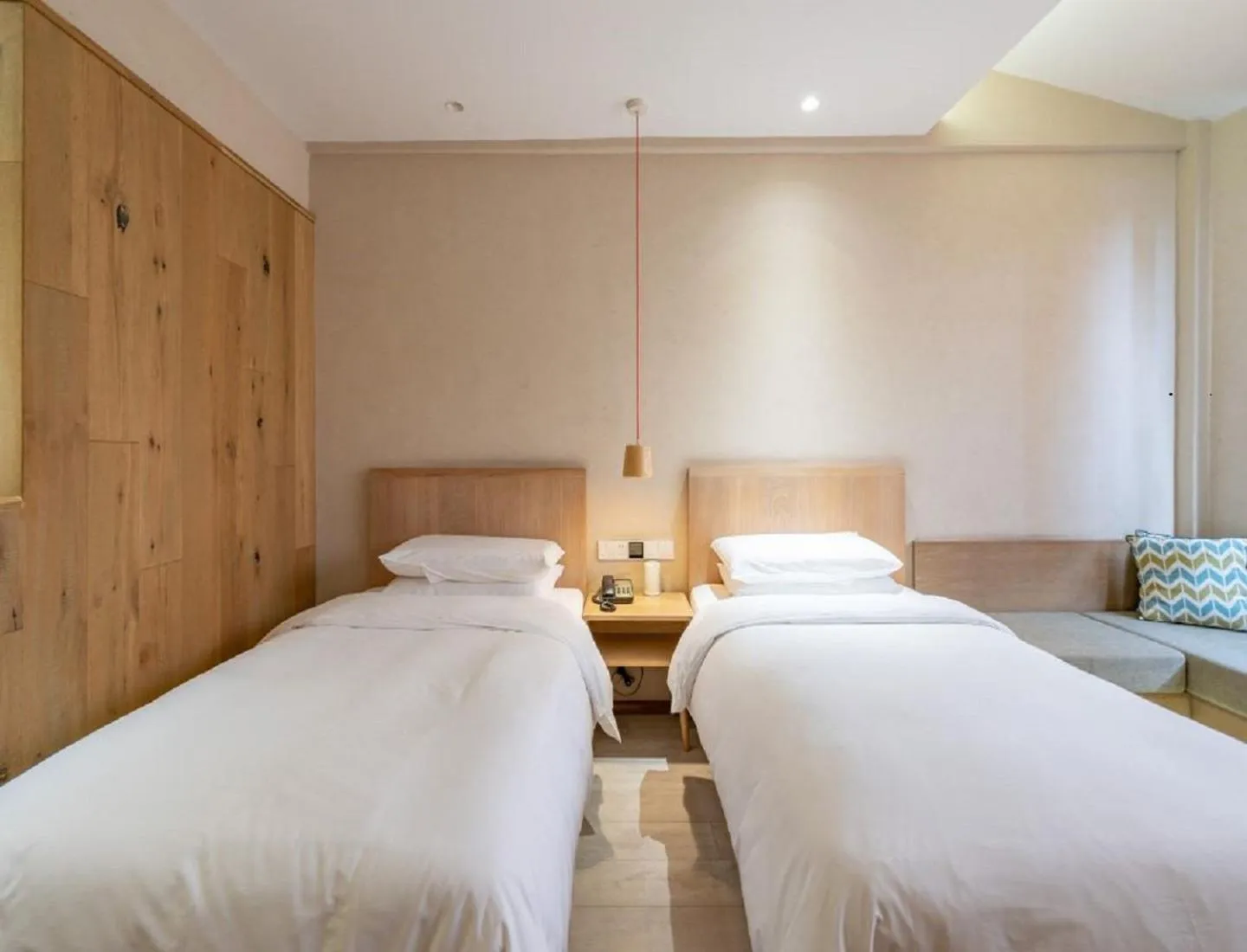 Bed in EBO Hotel Zijin gang Asian Games Park Store Zhejiang university