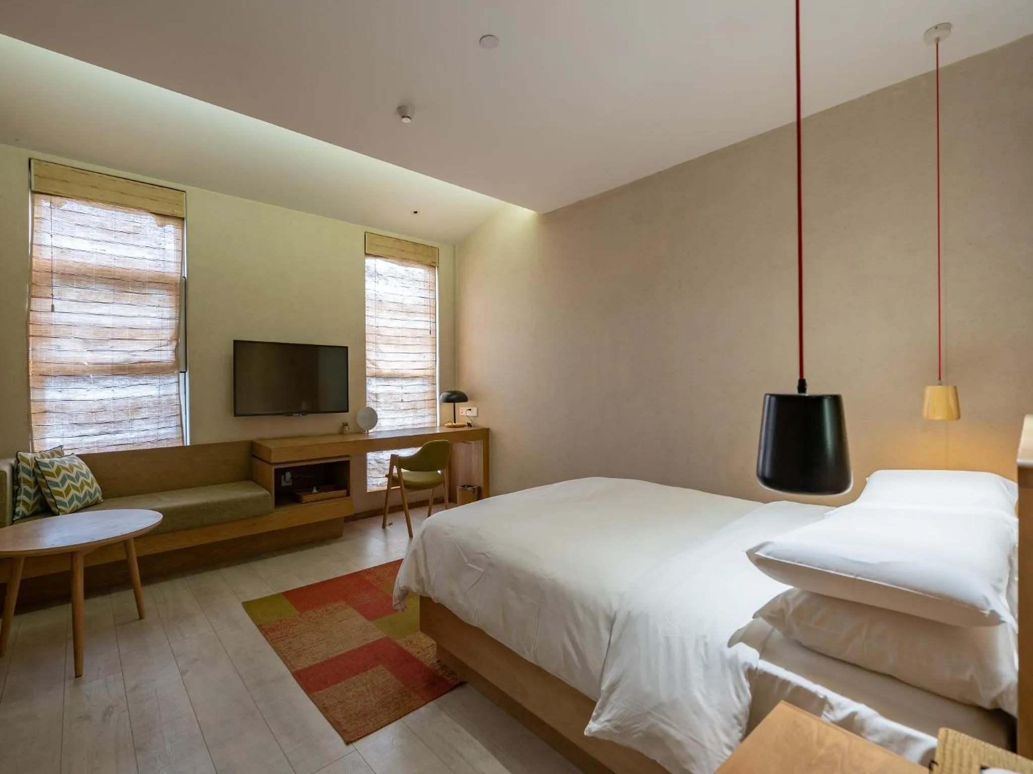 Bed in EBO Hotel Zijin gang Asian Games Park Store Zhejiang university