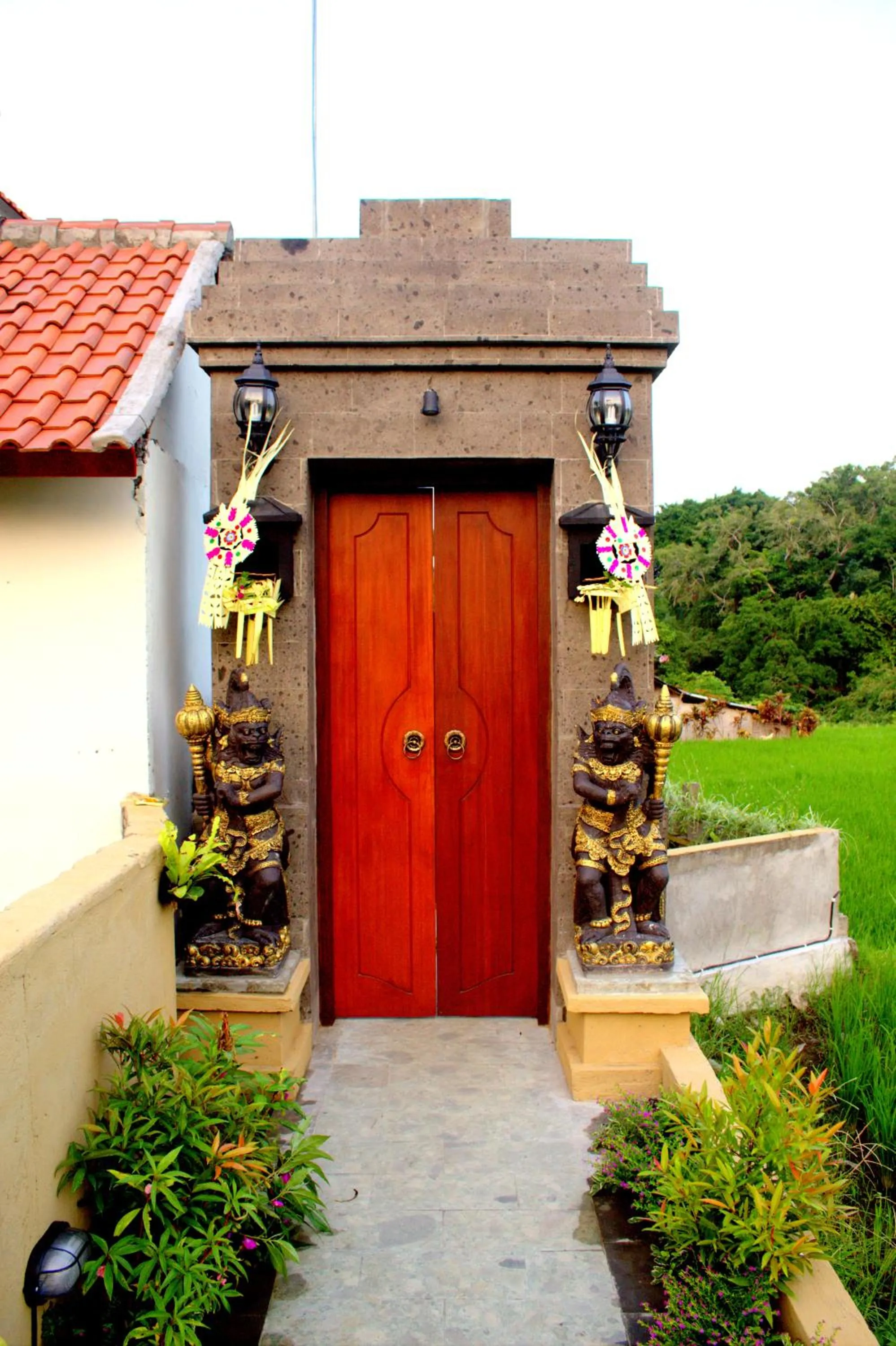 Facade/entrance in The Carik Bisma Ubud