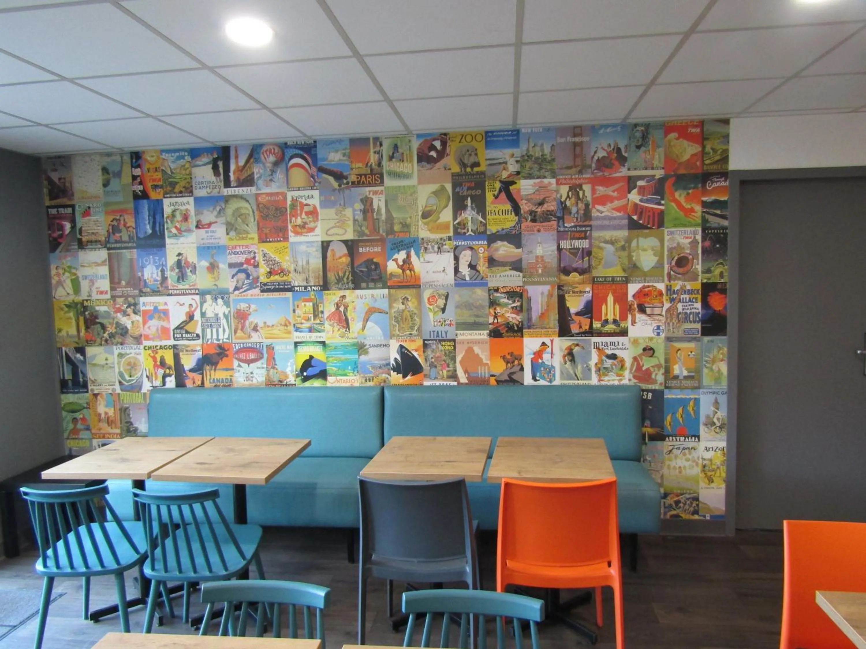 Lounge or bar in hotelF1 Igny Massy TGV