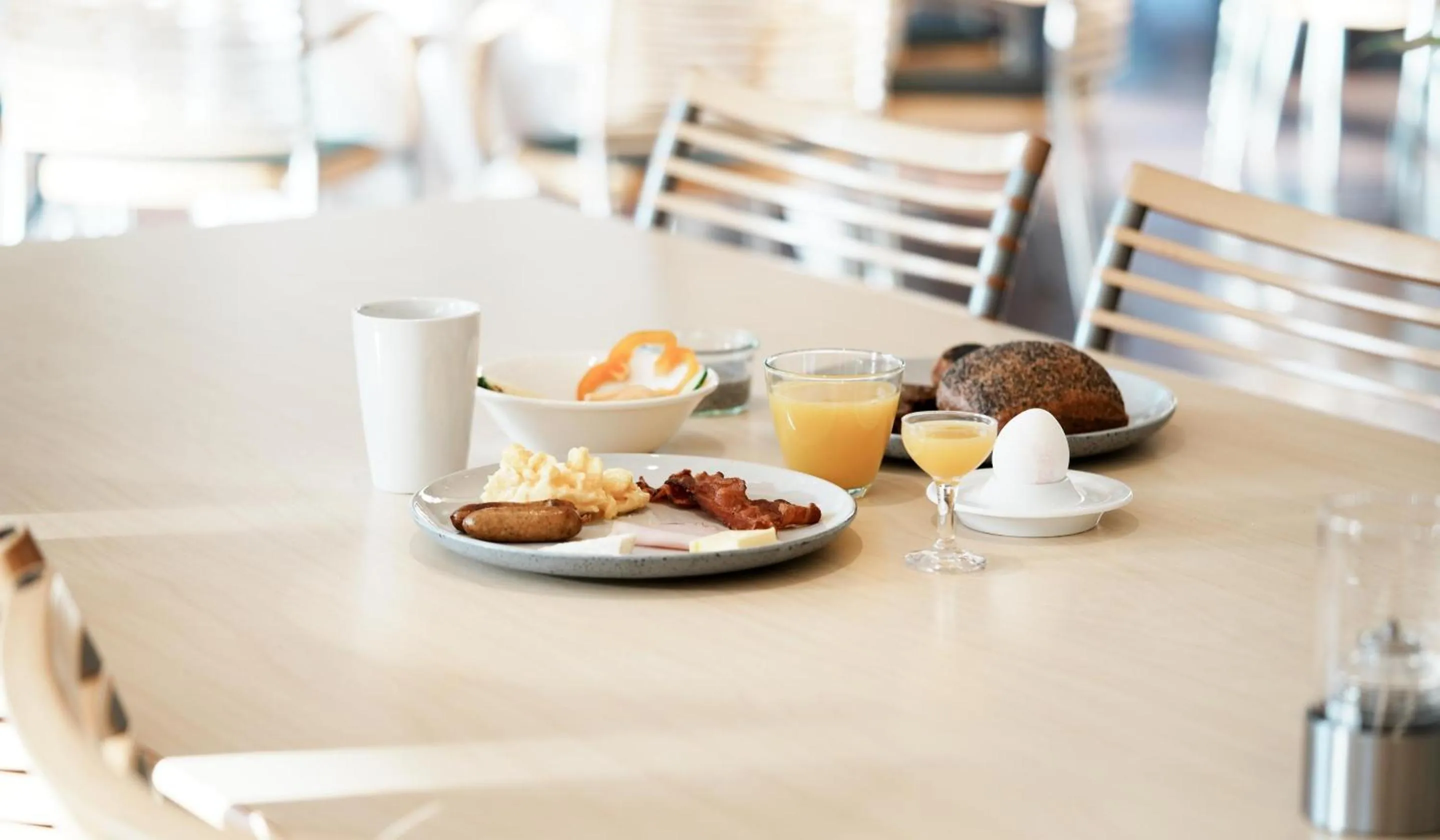 Breakfast in Bymose Hegn Hotel & Kursuscenter
