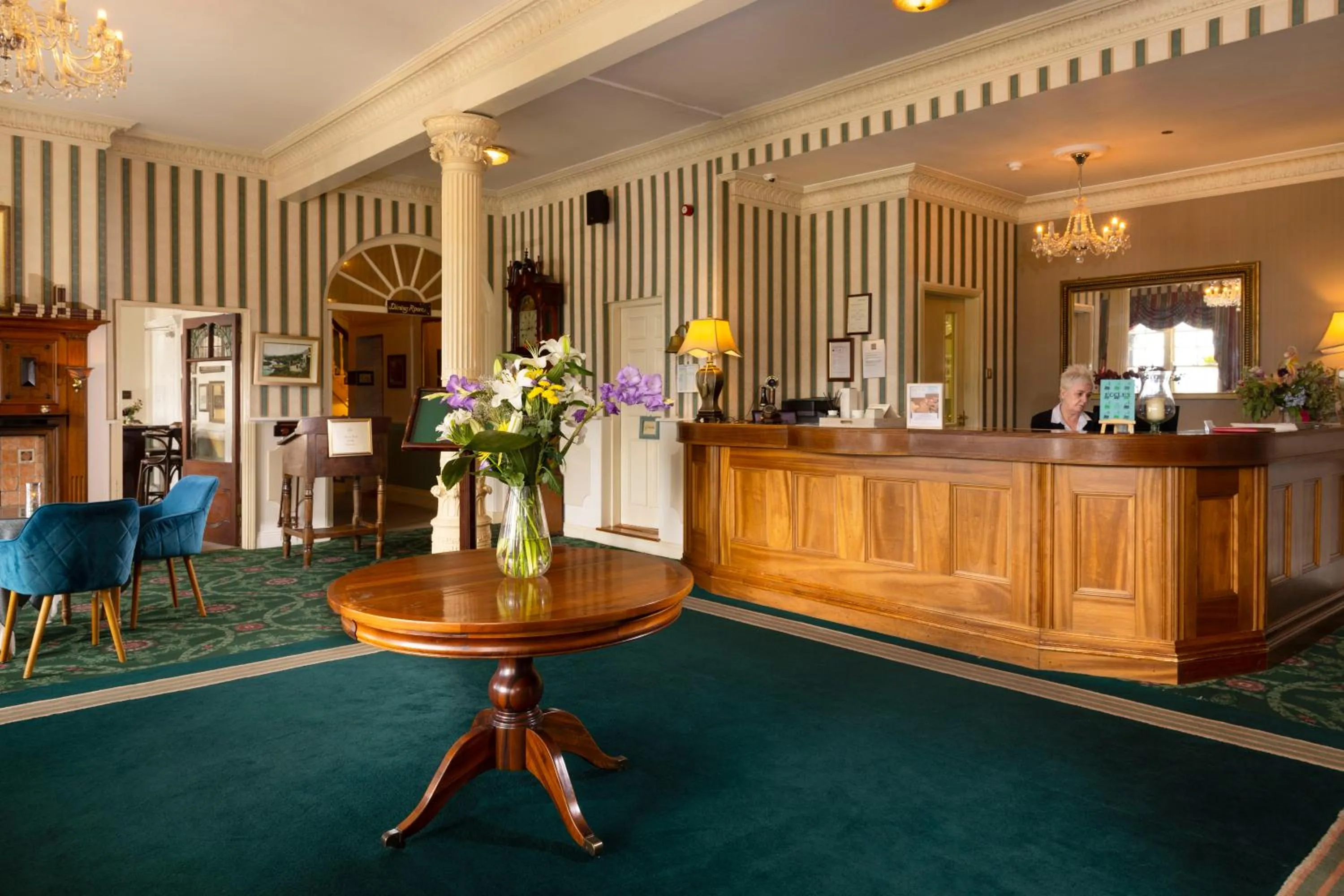 Lobby or reception in Eccles Hotel and Spa