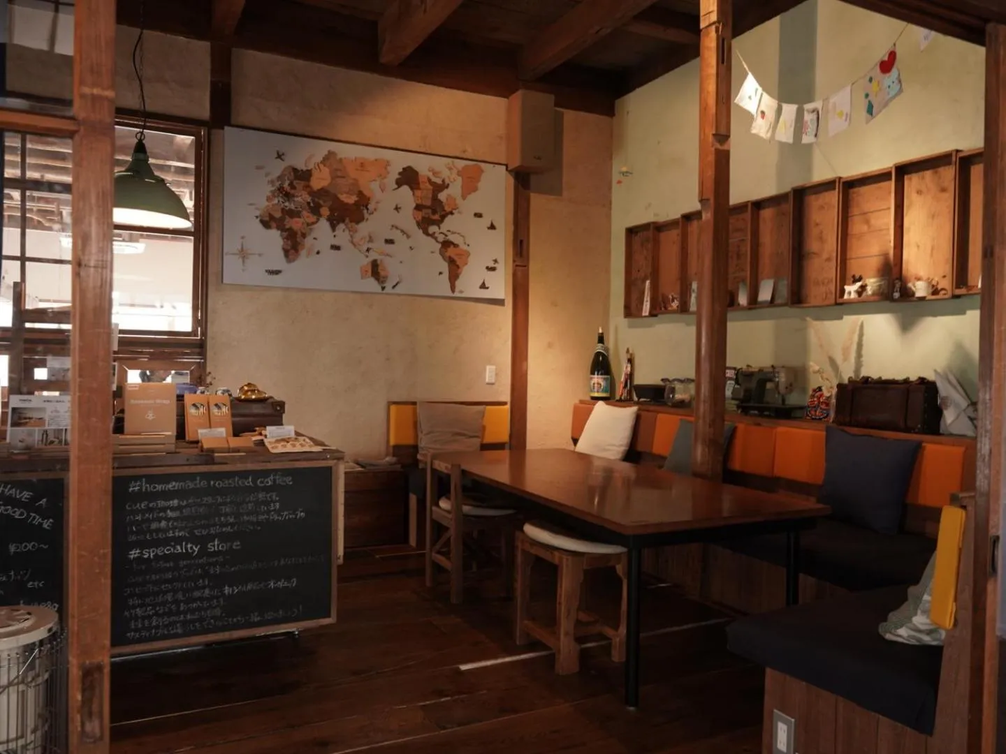 Living room in Taketa Ekimae Hostel cue