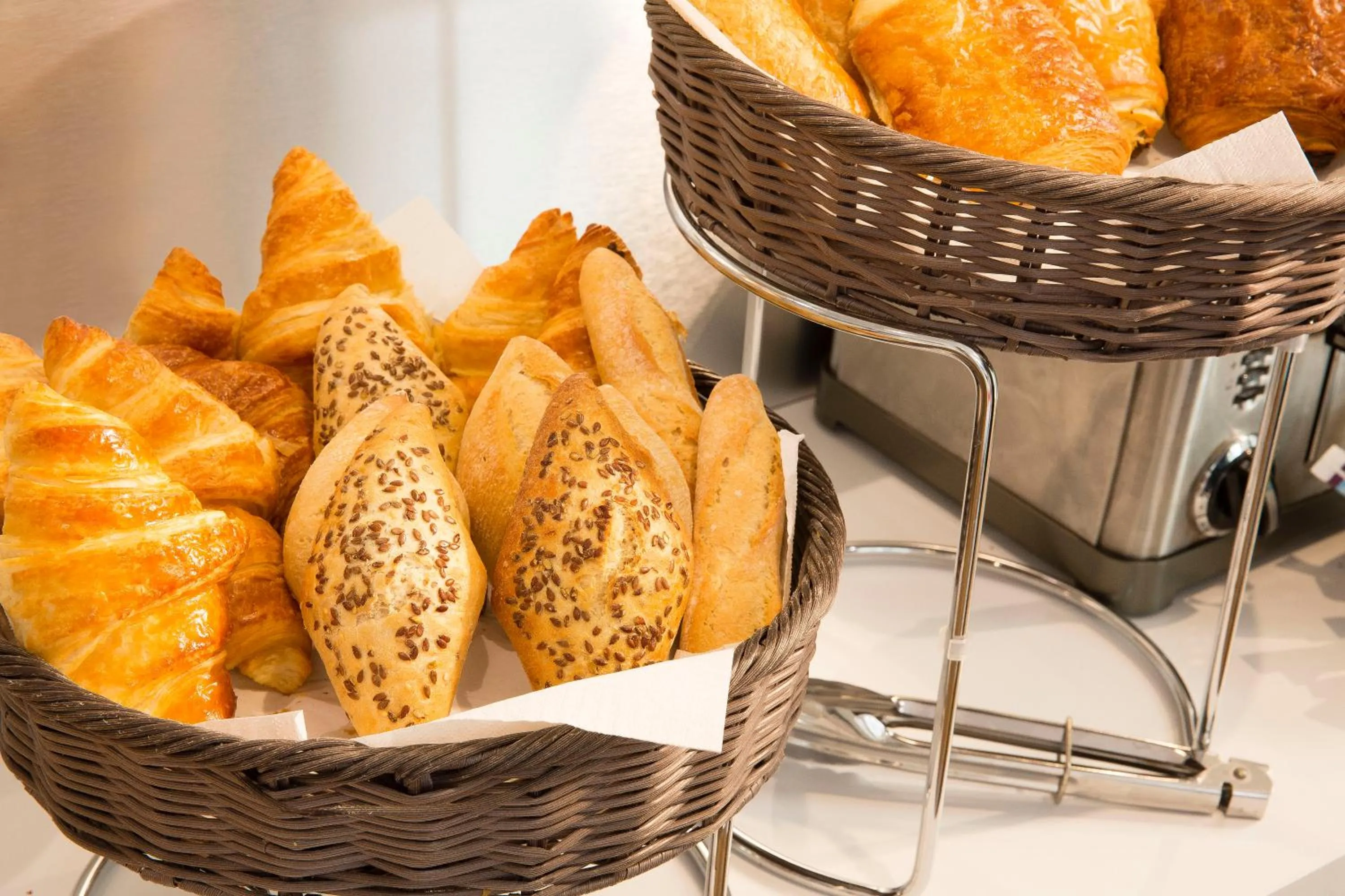 Continental breakfast in Le Relais du Marais