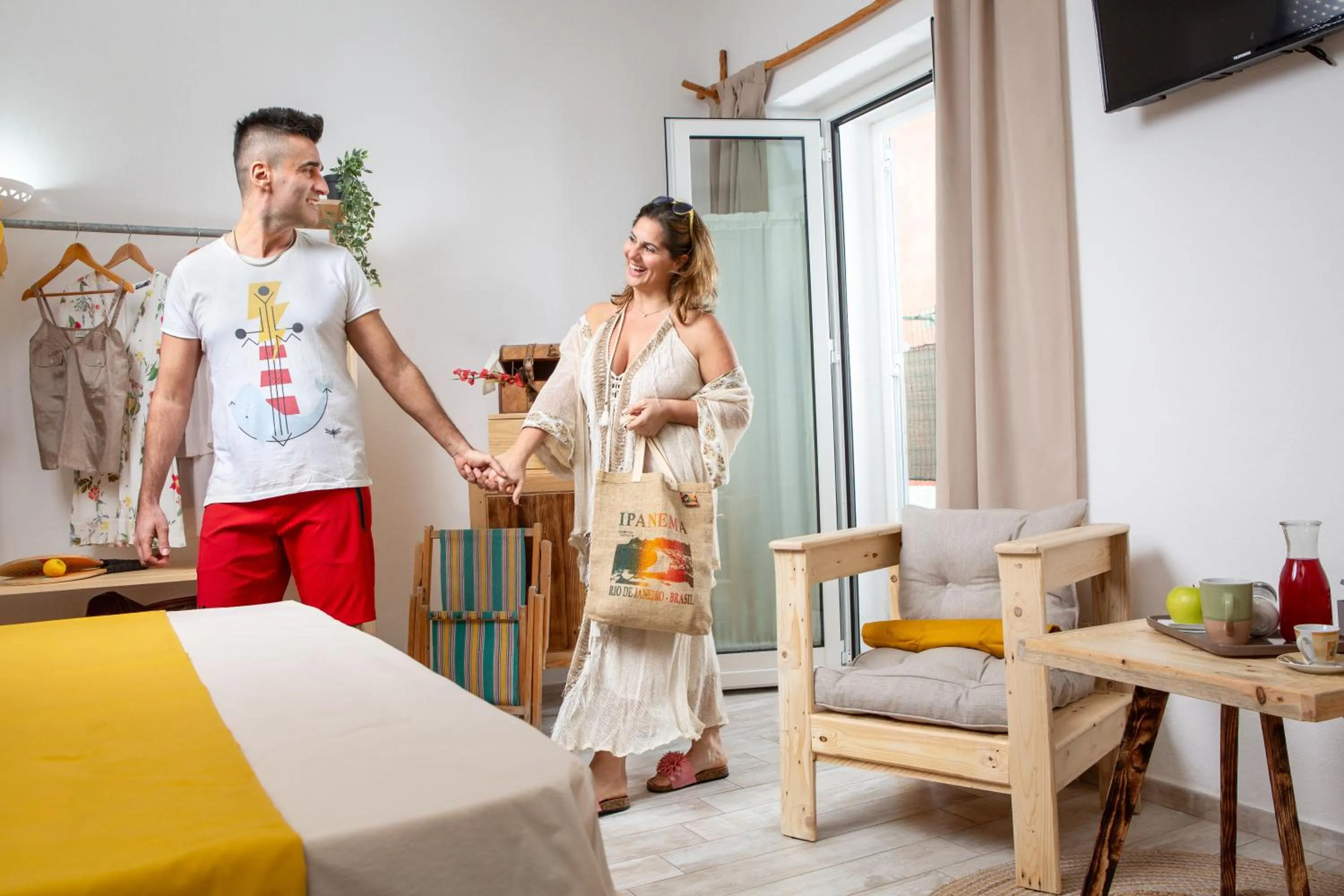 Bedroom in B&B Les Chambres Rooms & Suite