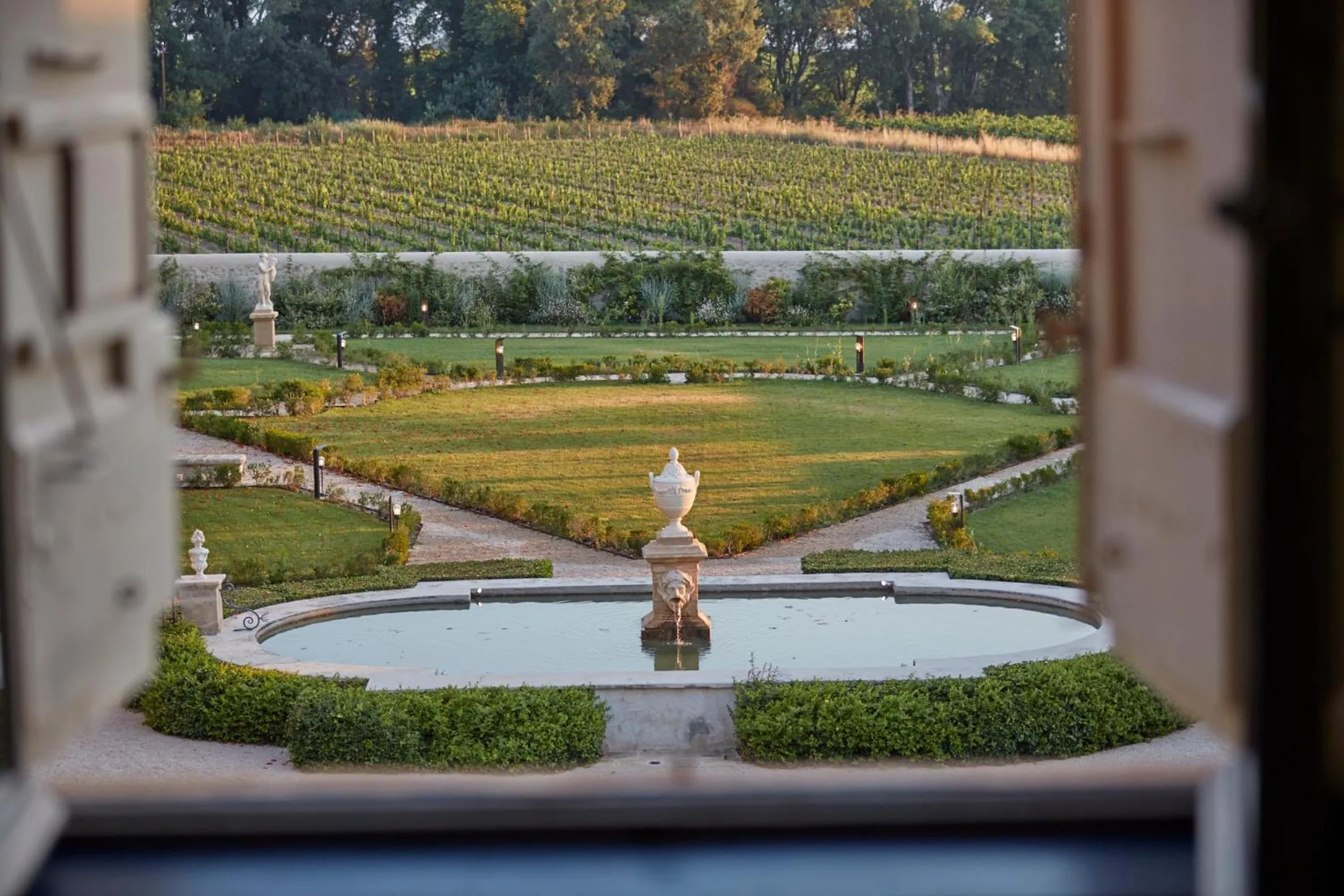 View (from property/room) in Château de Fonscolombe