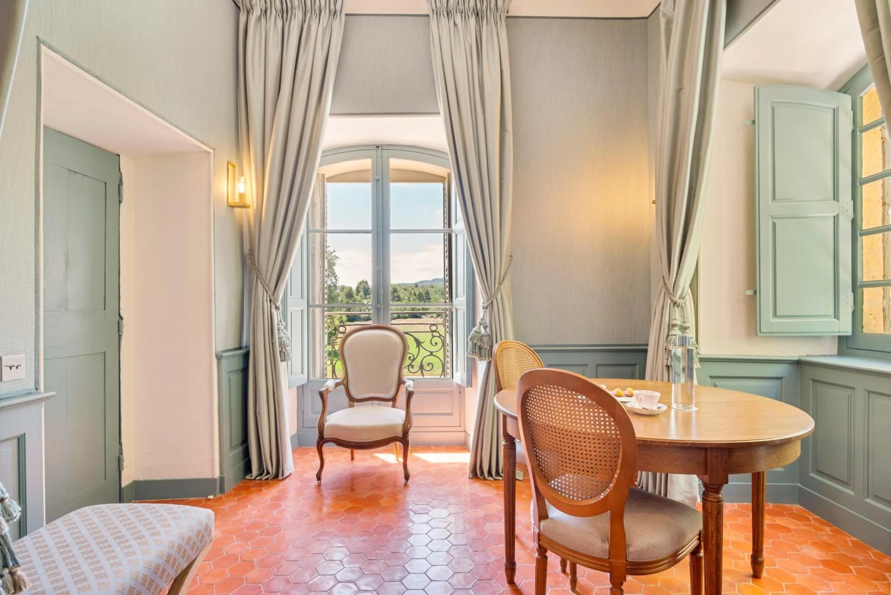 Living room in Château de Fonscolombe