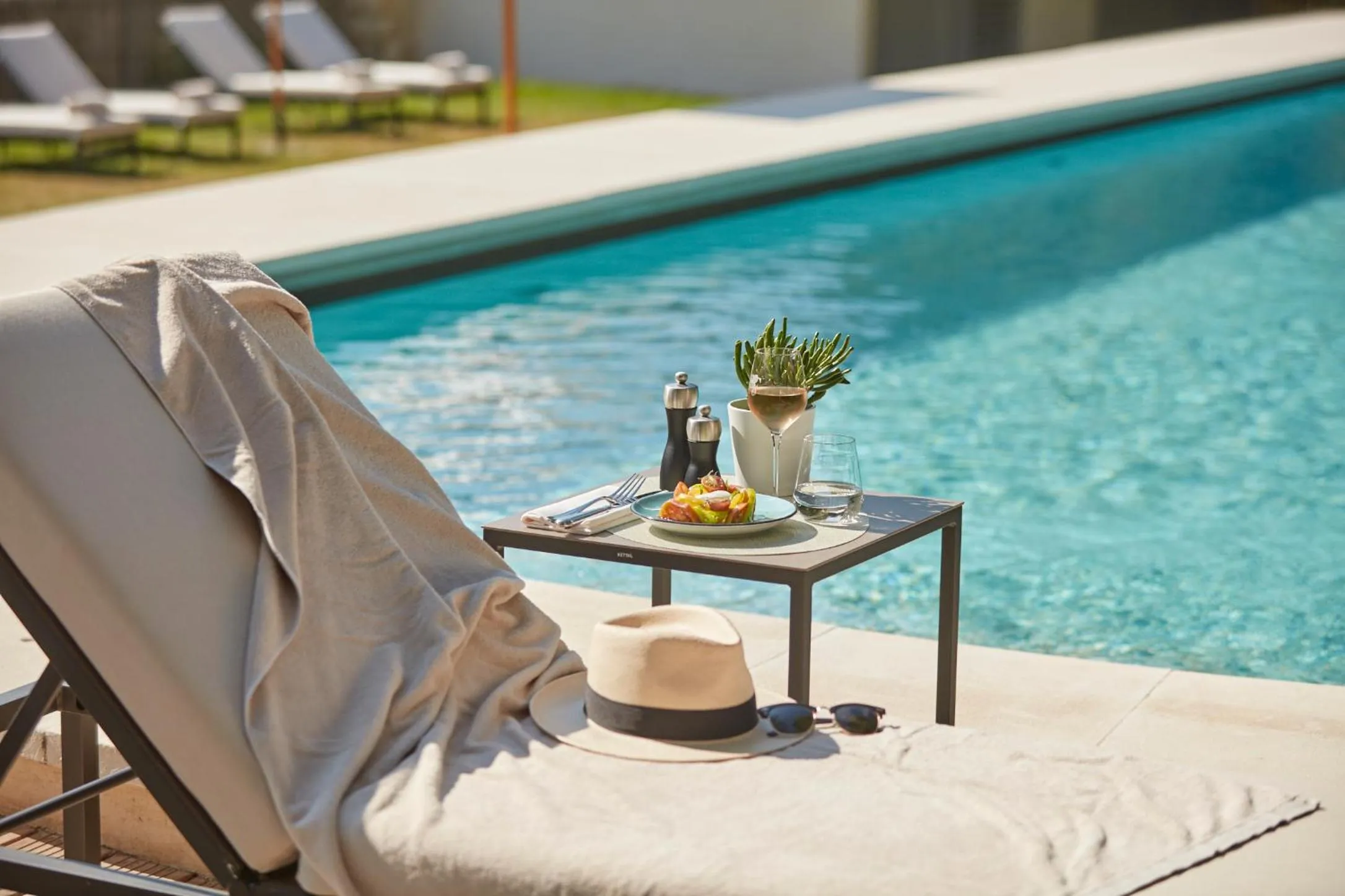 Food and drinks in Château de Fonscolombe