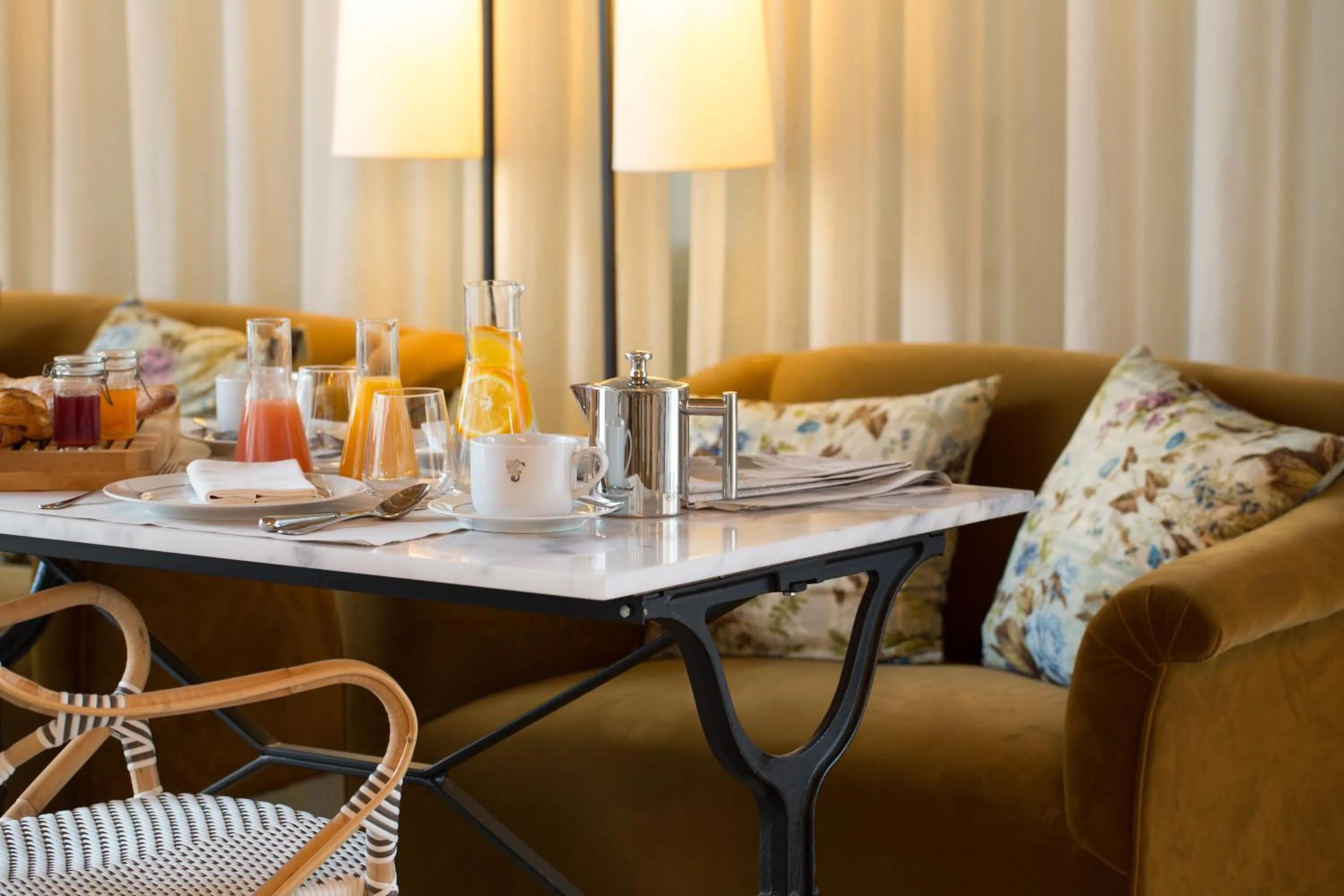 Restaurant/places to eat in Château de Fonscolombe