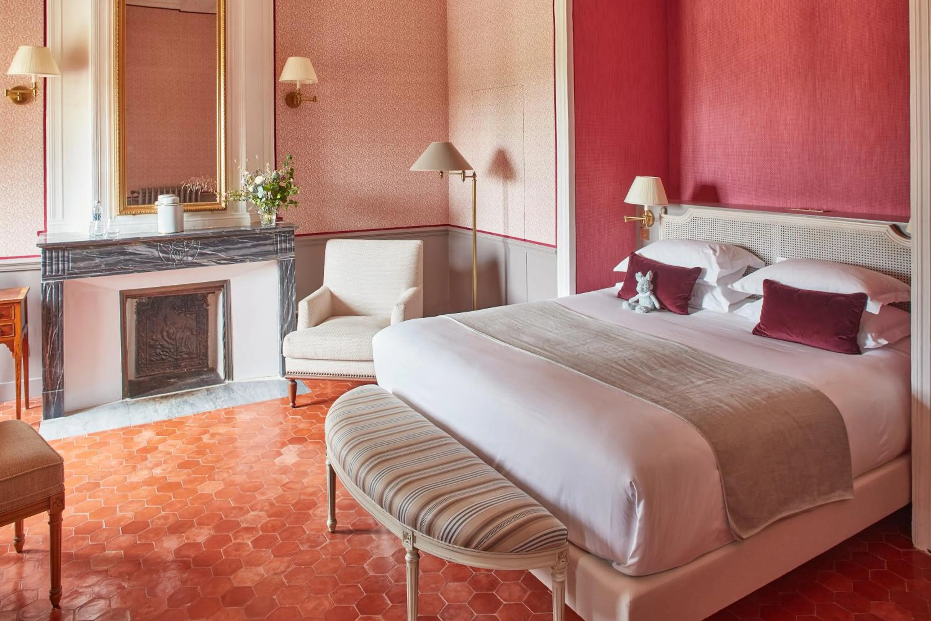 Bed in Château de Fonscolombe