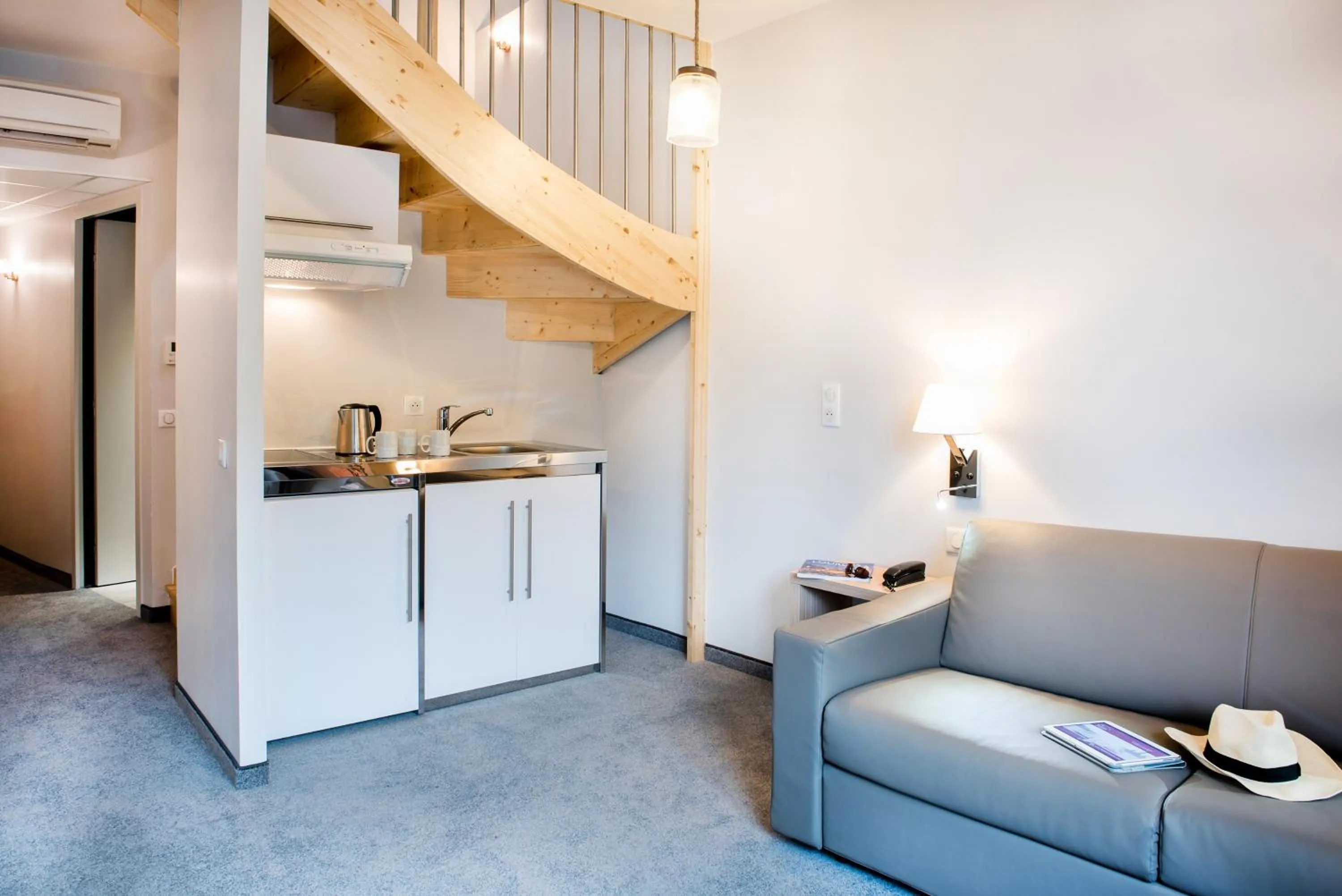 Bed in Hôtel Sainte-Rose