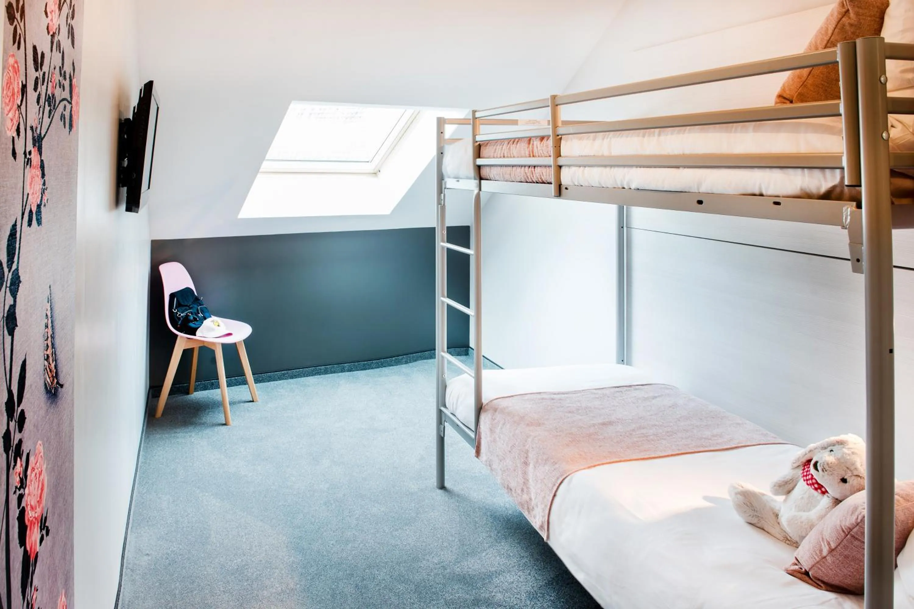 Bed in Hôtel Sainte-Rose