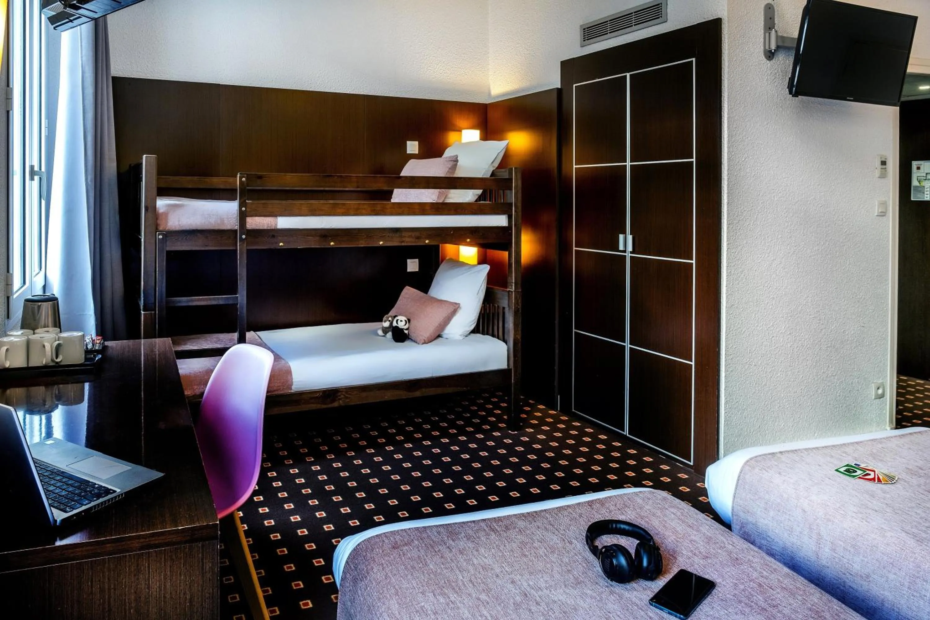 Photo of the whole room, Bed in Hôtel Sainte-Rose