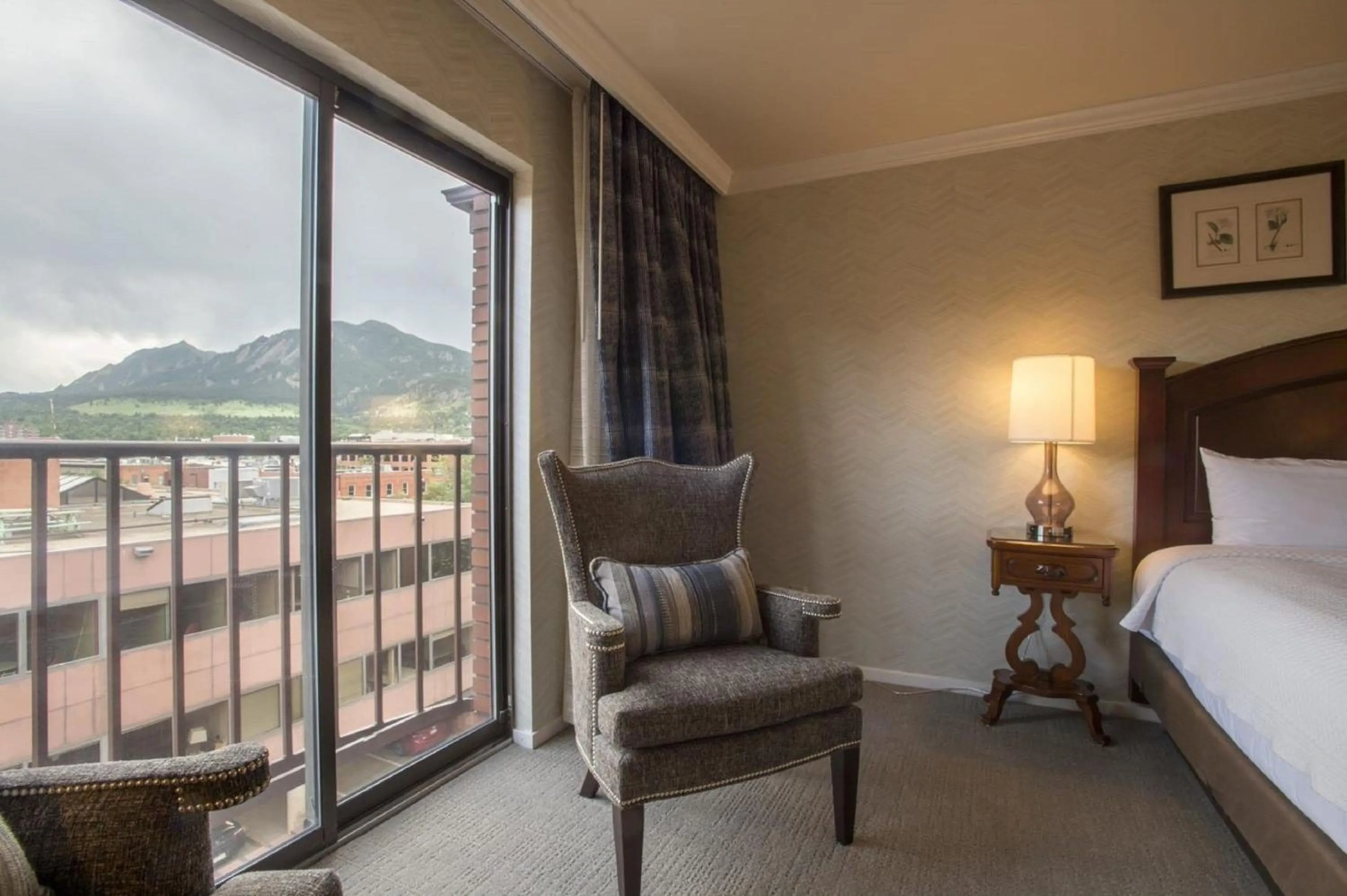 Bed in Hotel Boulderado