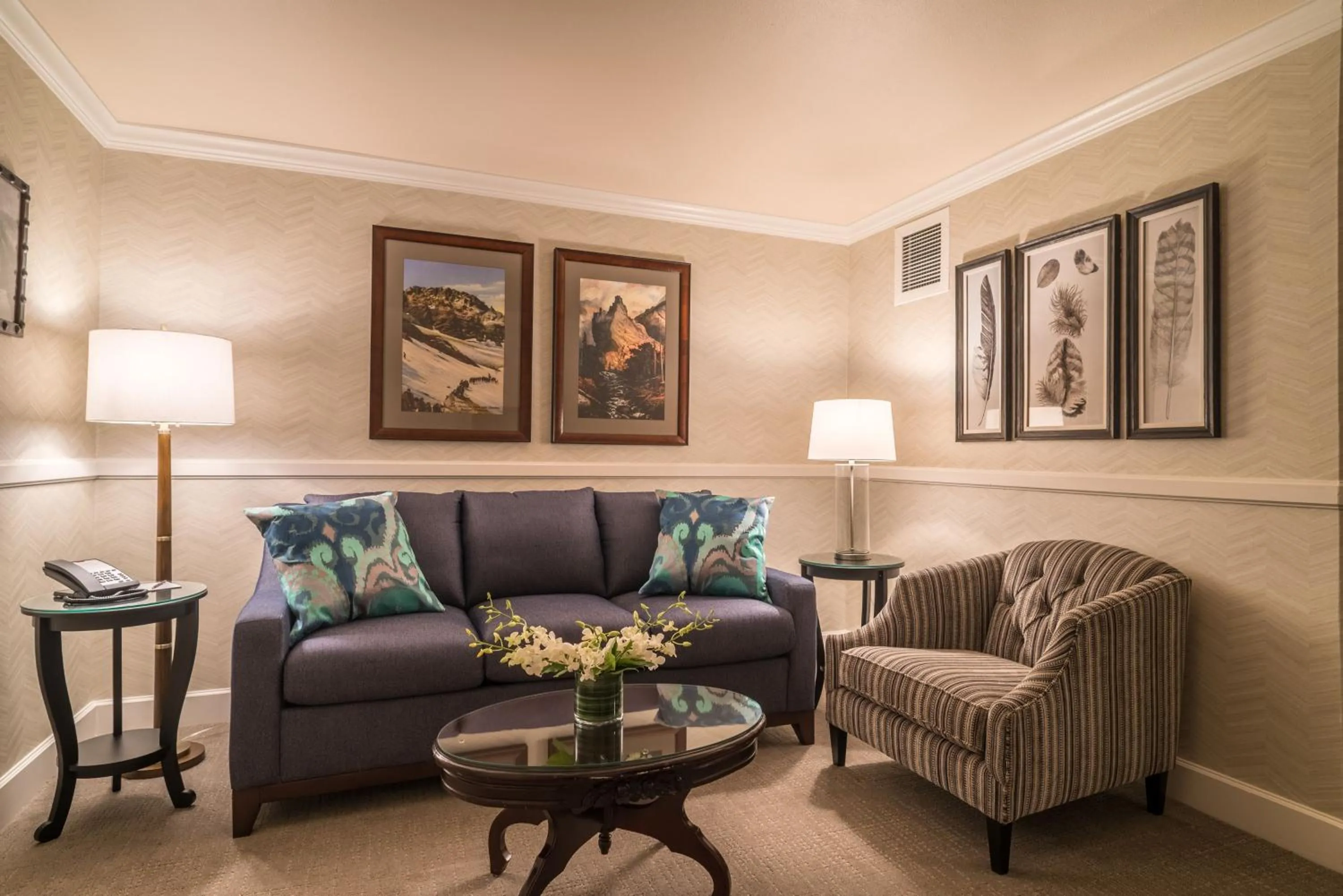 Living room in Hotel Boulderado