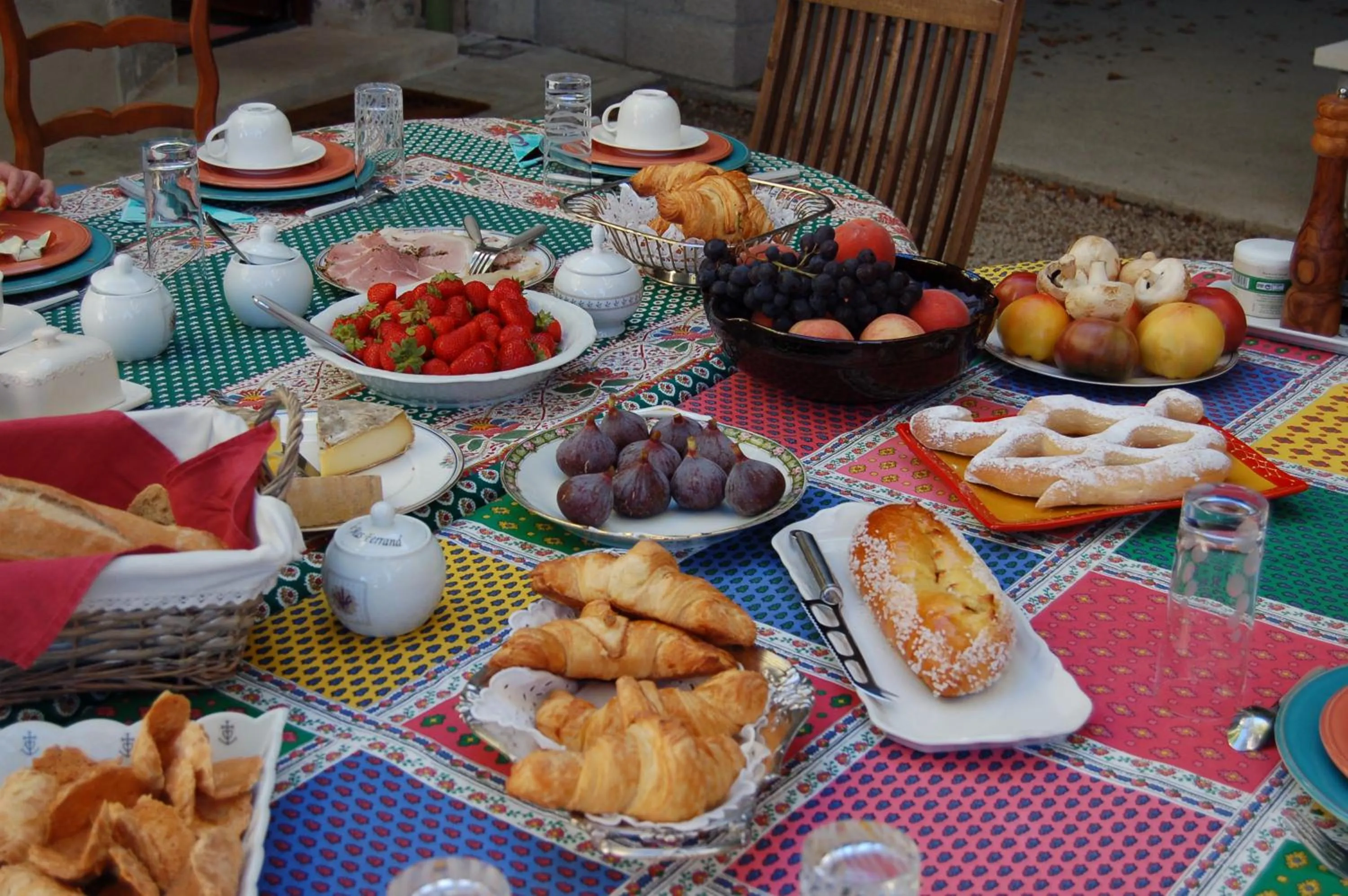 Breakfast in Le Mas Ferrand