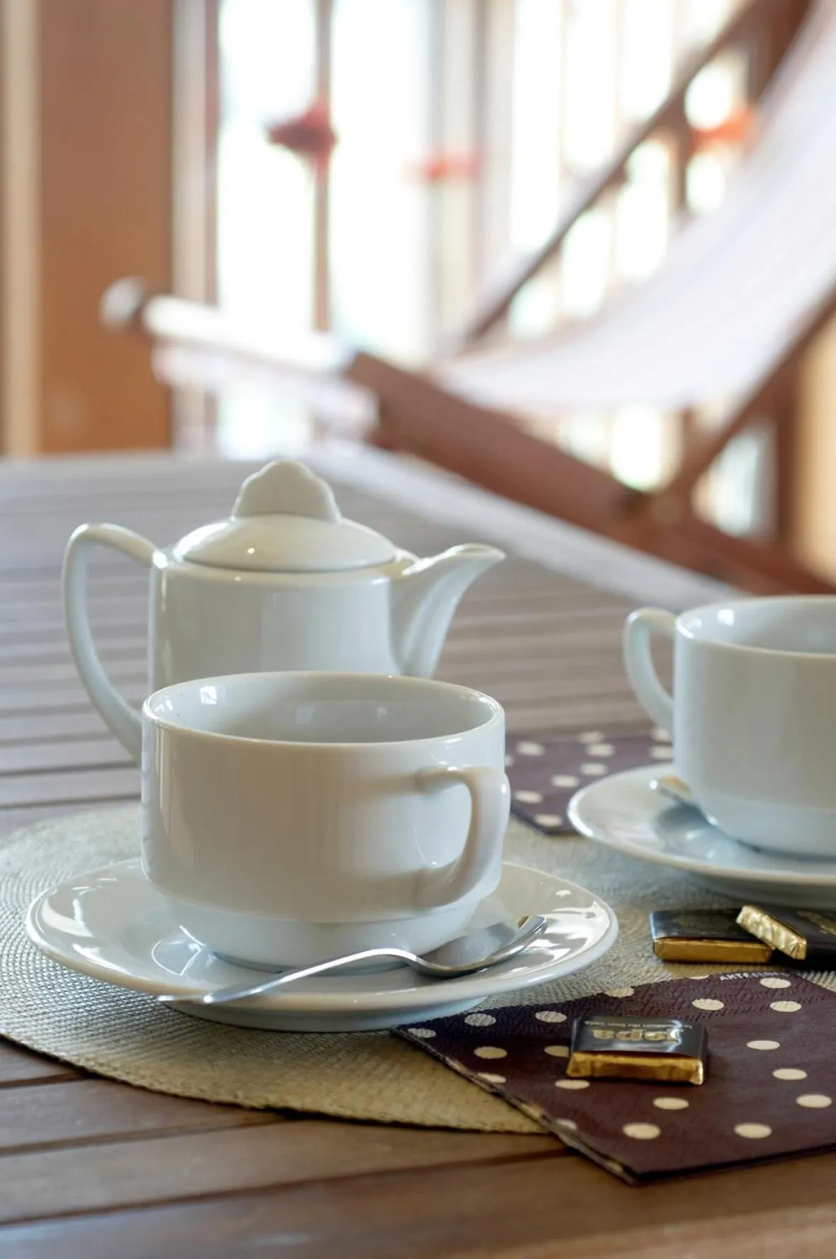 Continental breakfast in Domaine Du Val