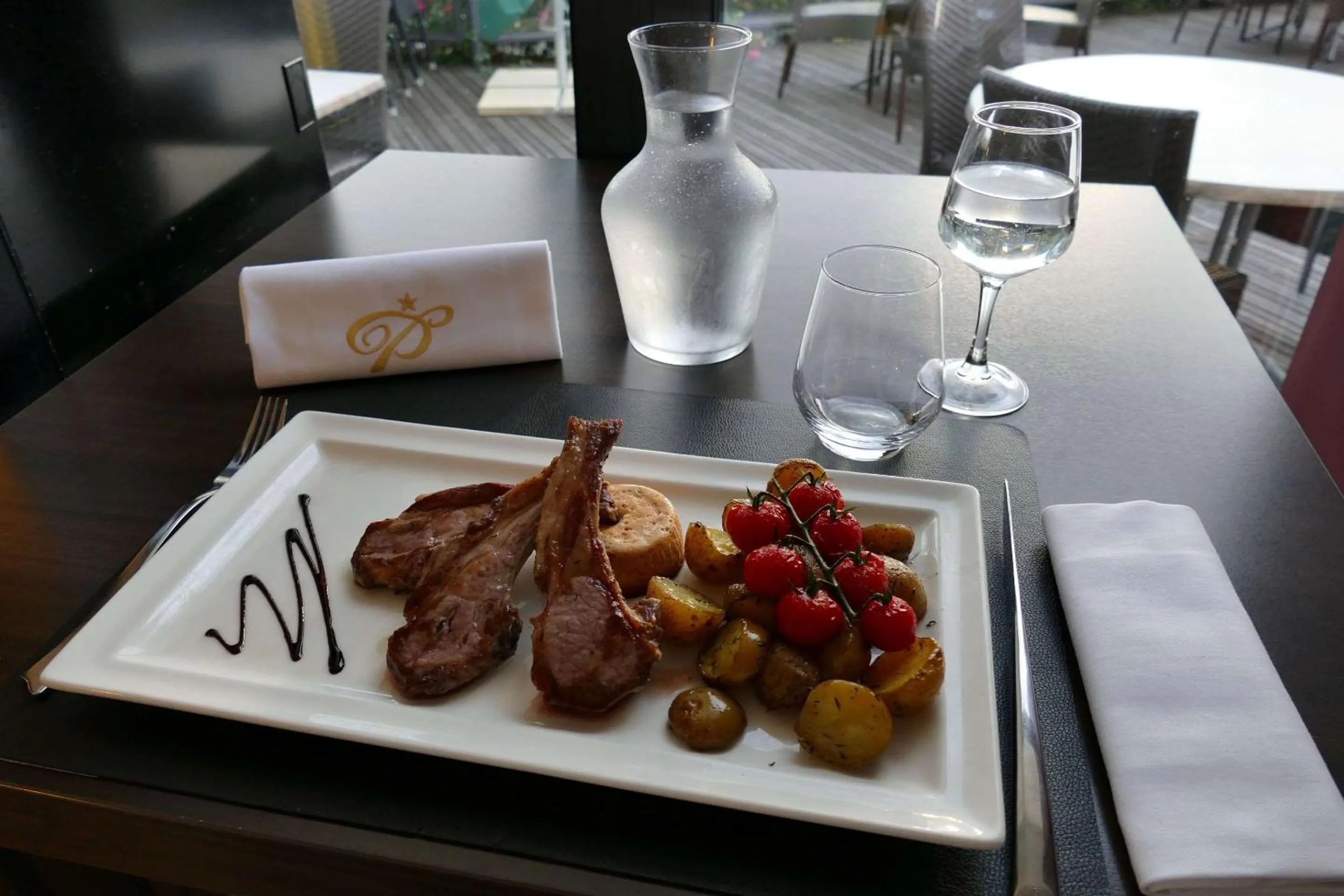 Restaurant/places to eat in Hôtel Le Palladior Voiron