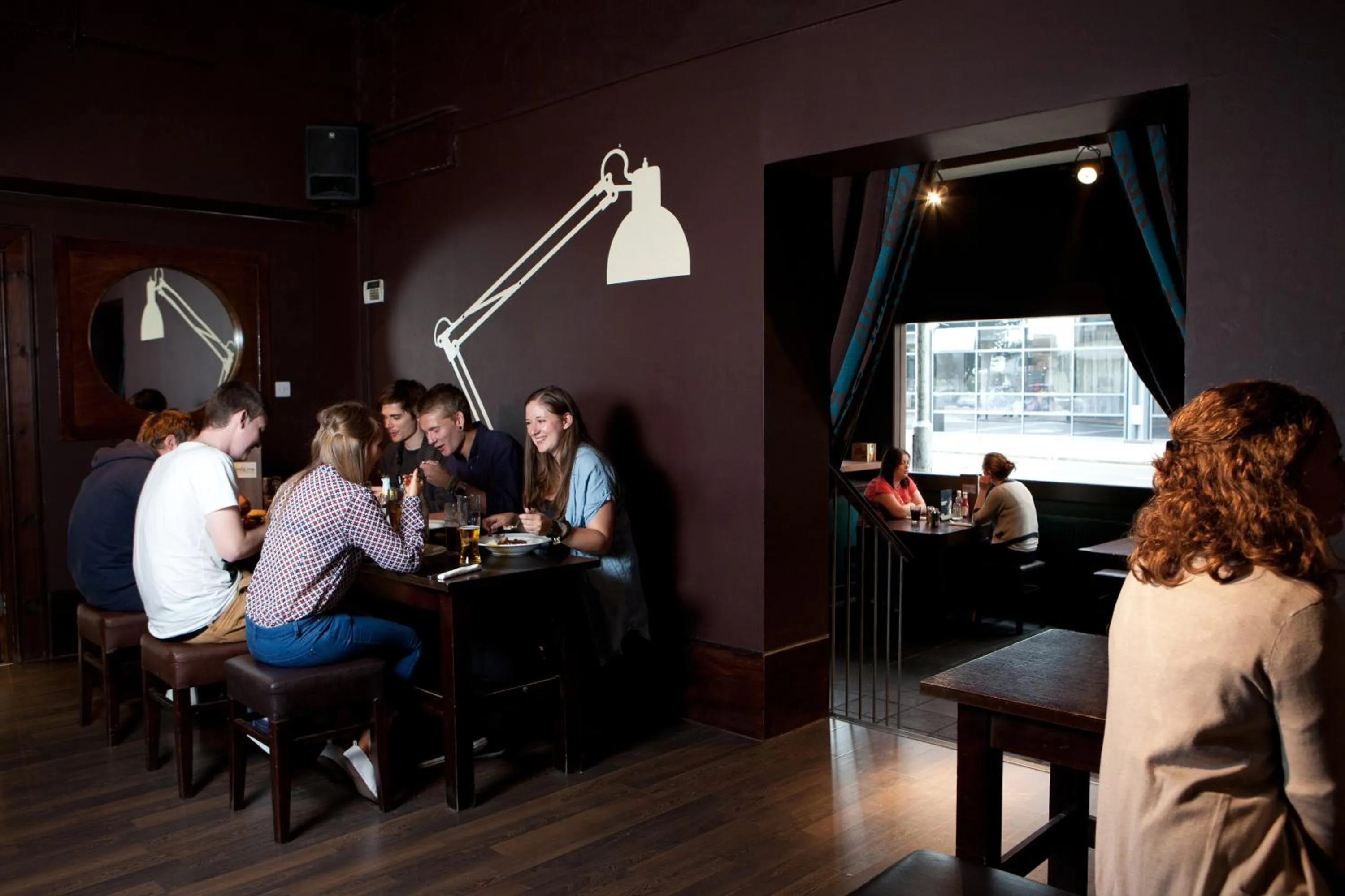 Restaurant/places to eat in Euro Hostel Glasgow